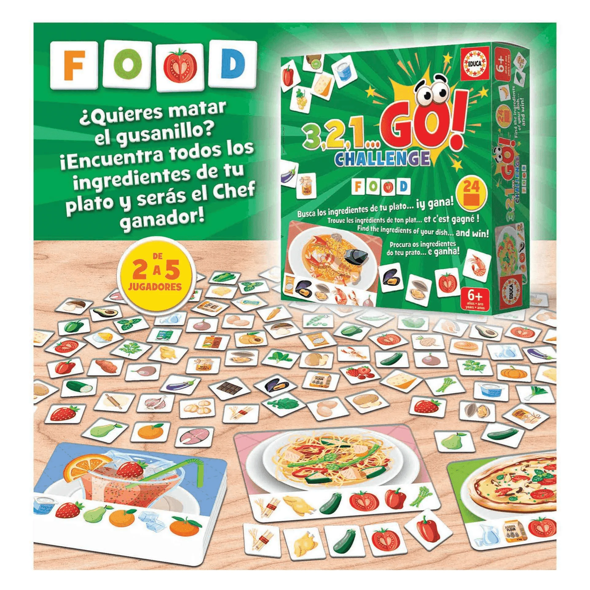 Juego 321.. GO! Challenge Food - Image 2