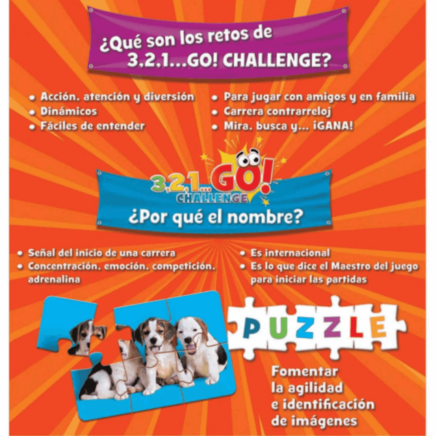 Juego 321... GO! Challenge Puzzle - Image 2