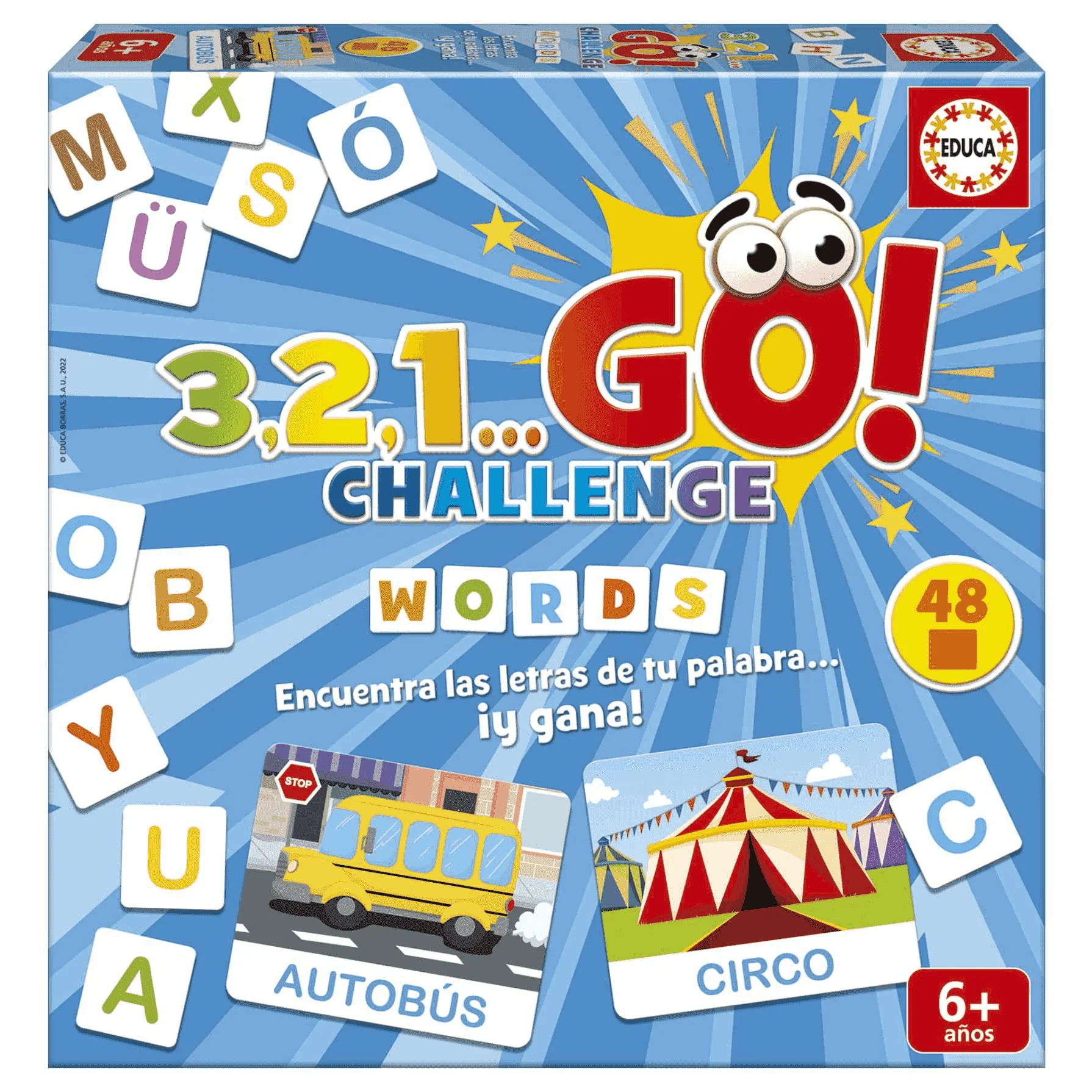 Juego 321… GO! Challenge Words