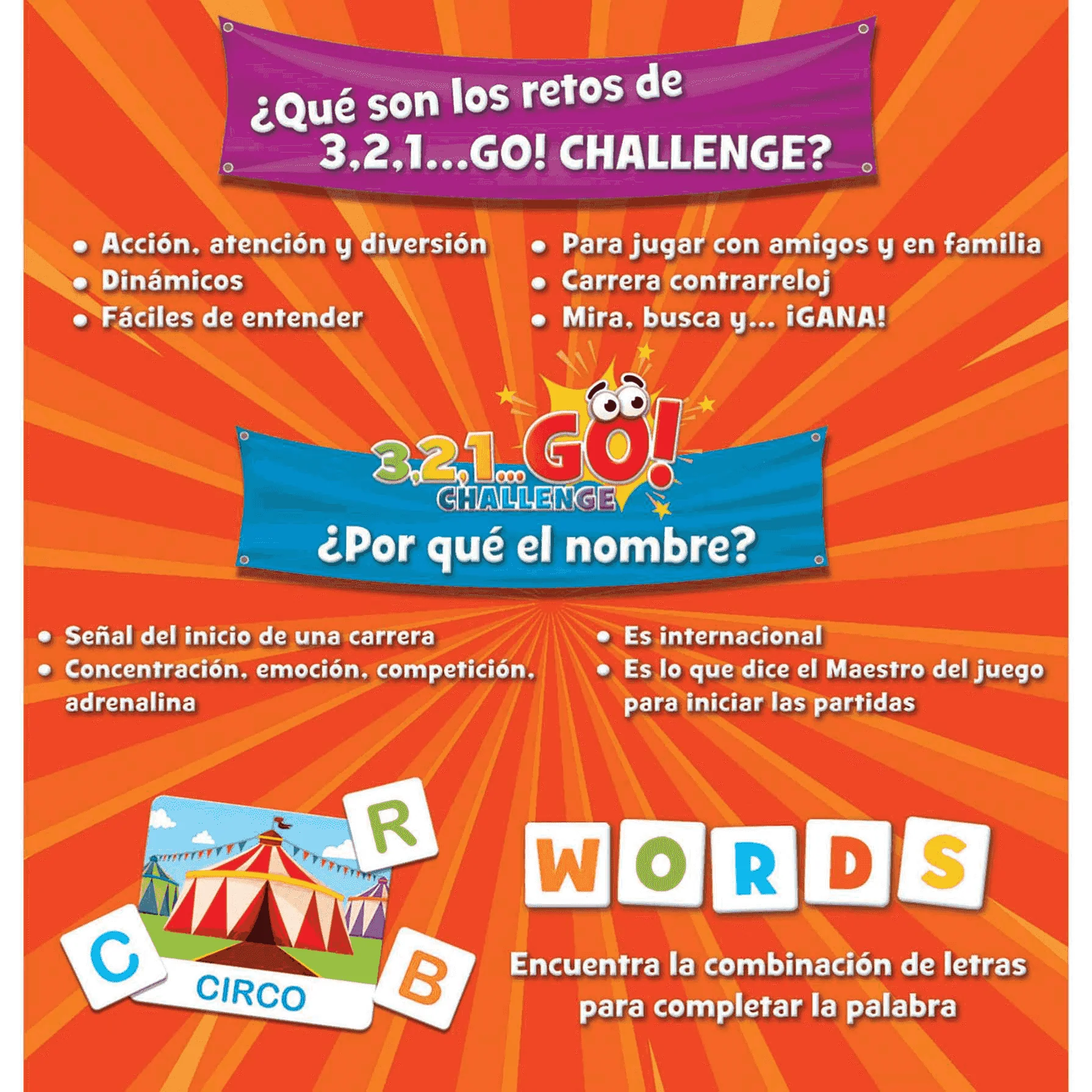 Juego 321… GO! Challenge Words - Image 3