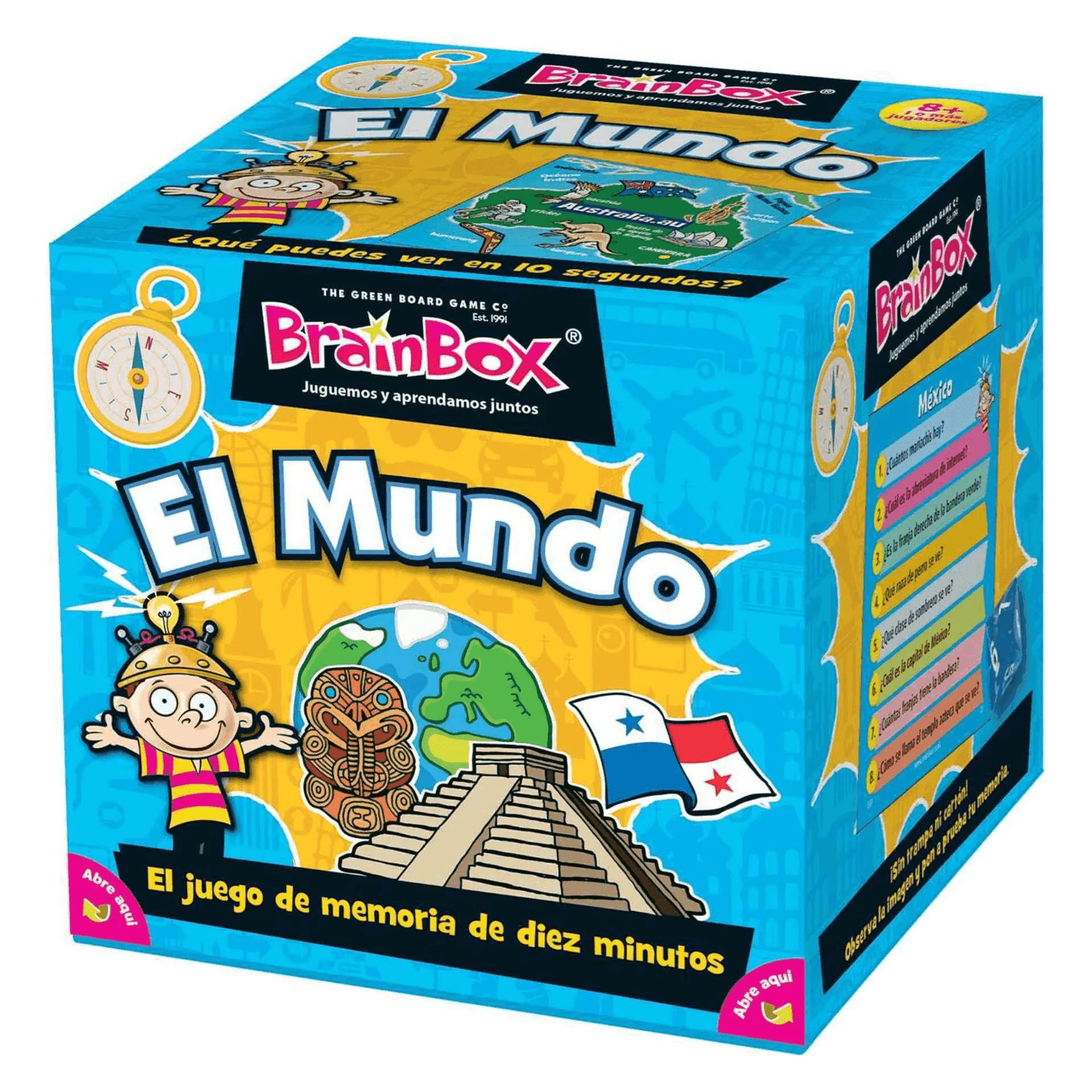 Juego Brainbox El Mundo