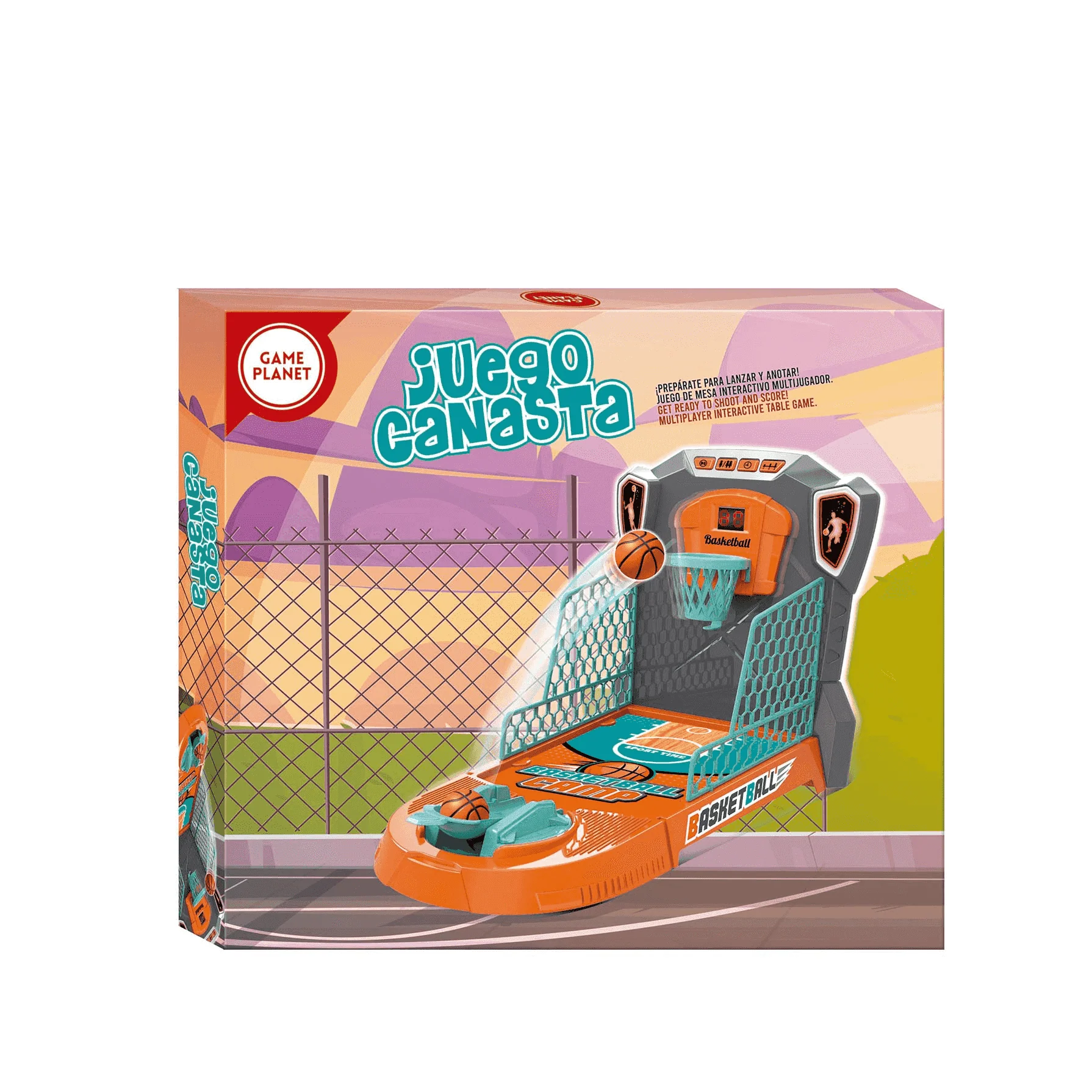Juego canasta electronica con luz y sonido
