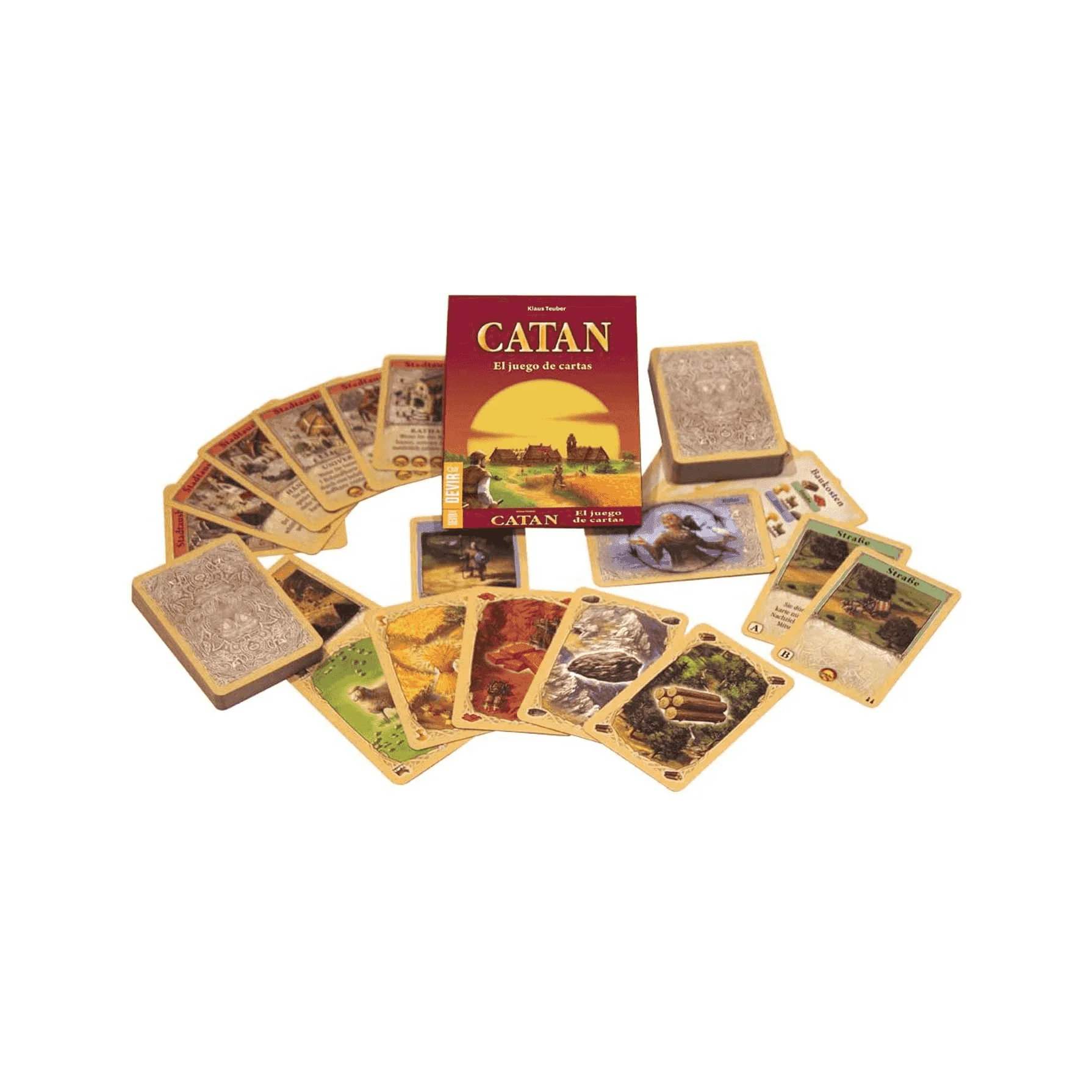 Juego Catan Cartas Mini Para Viajes - Image 3