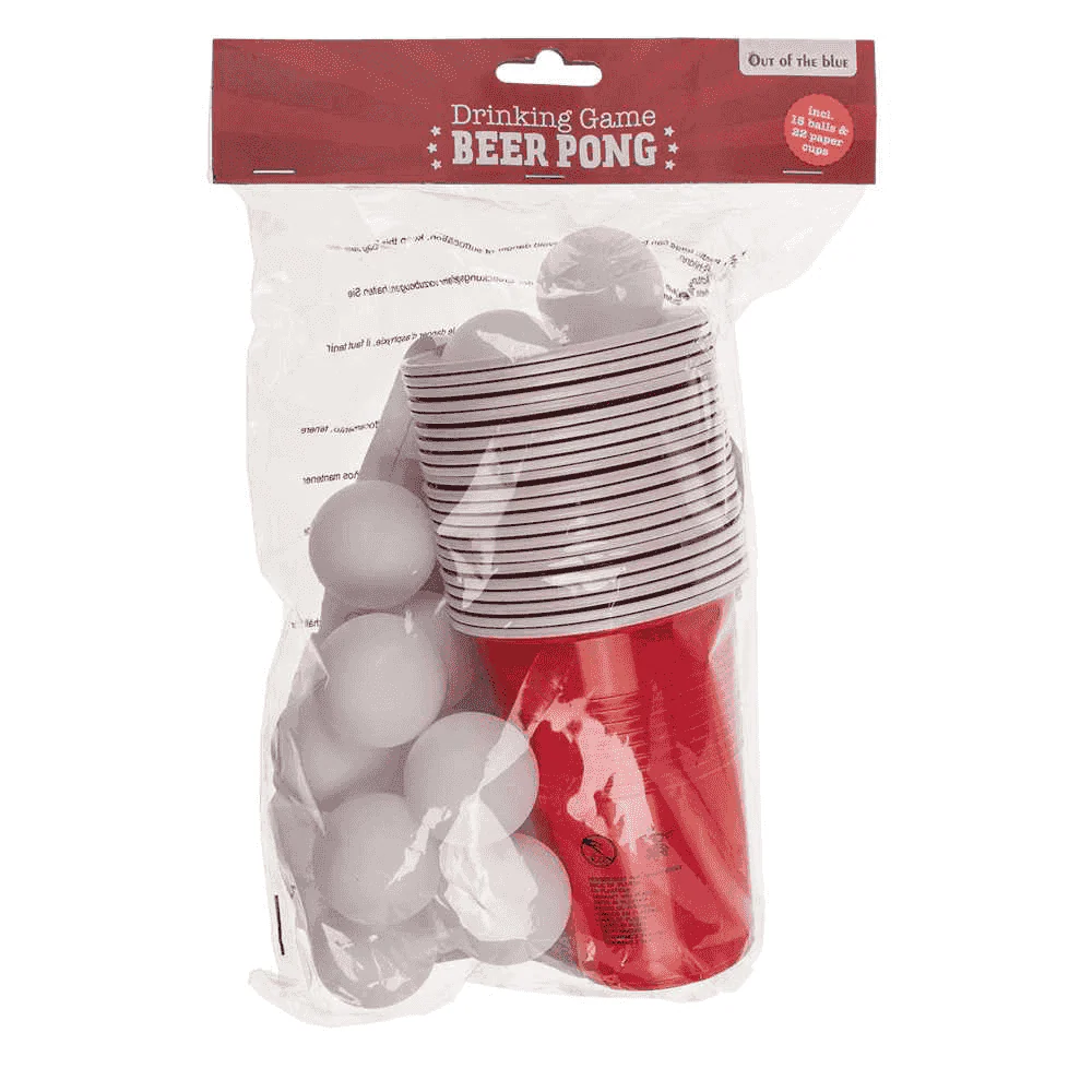 Juego de Beber Beer Pong con 22 Vasos y 15 Pelotas – Party Game Clásico - Image 2