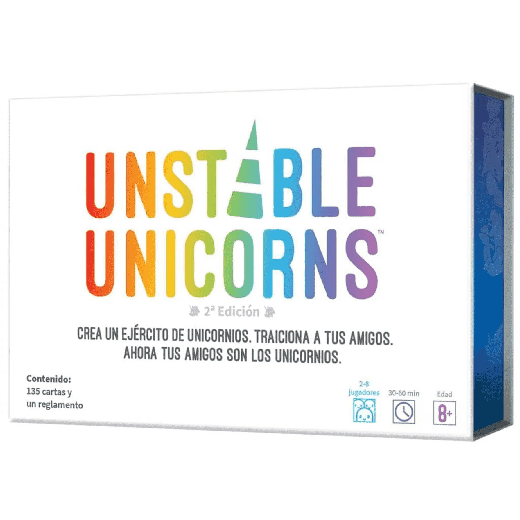 Juego de Cartas Estratégico Unicornios Inestables