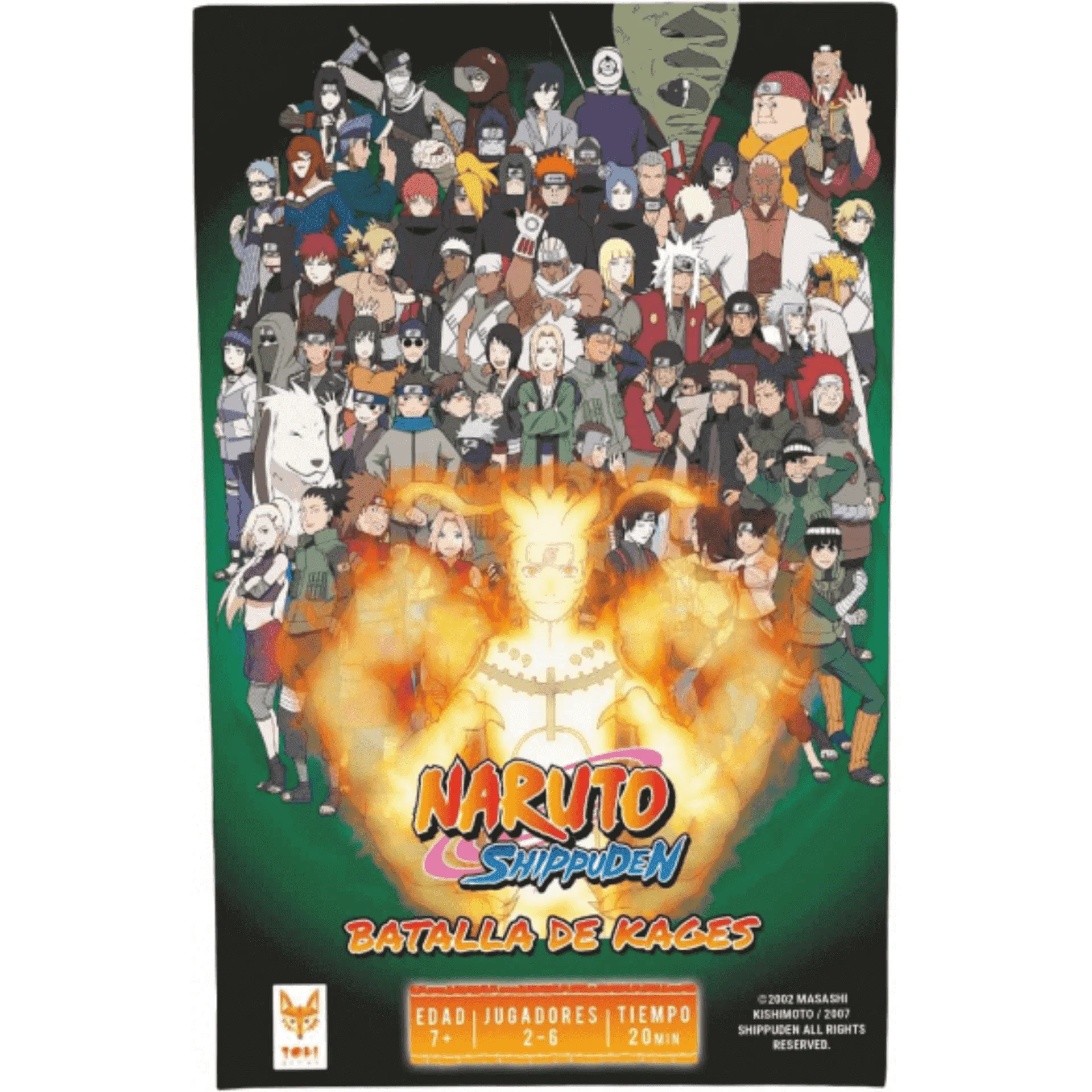 Juego de cartas Naruto Shippuden: Batalla de Kages