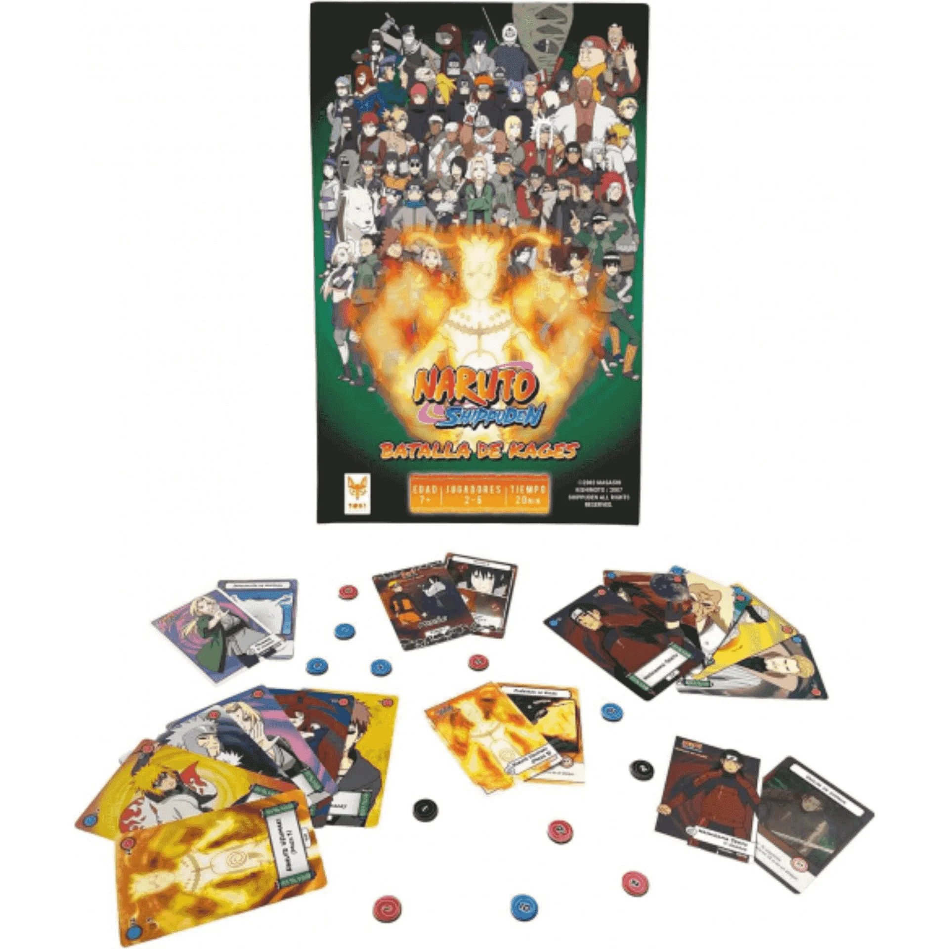 Juego de cartas Naruto Shippuden: Batalla de Kages - Image 2