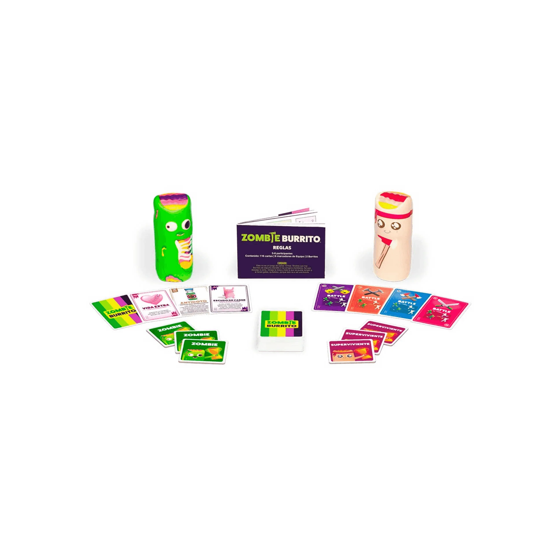 Juego de Cartas Zombie Burrito - Image 2