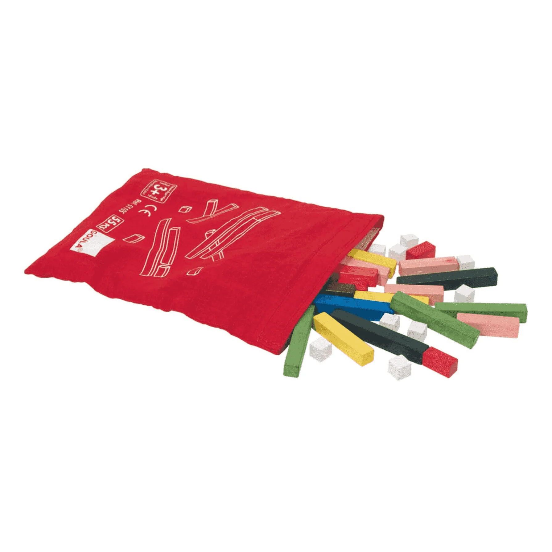 Juego de las Regletas en Bolsa