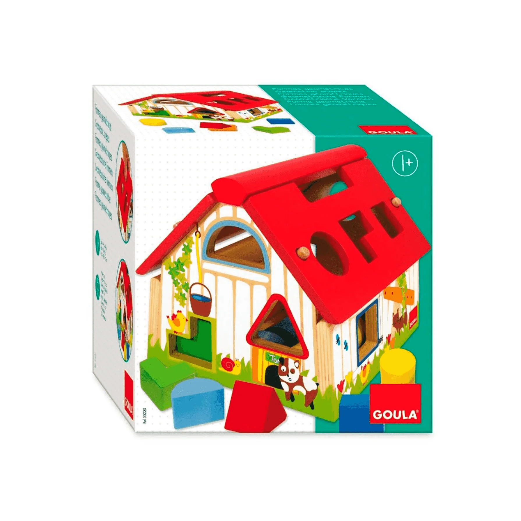 Juego de Madera Encajable Granja