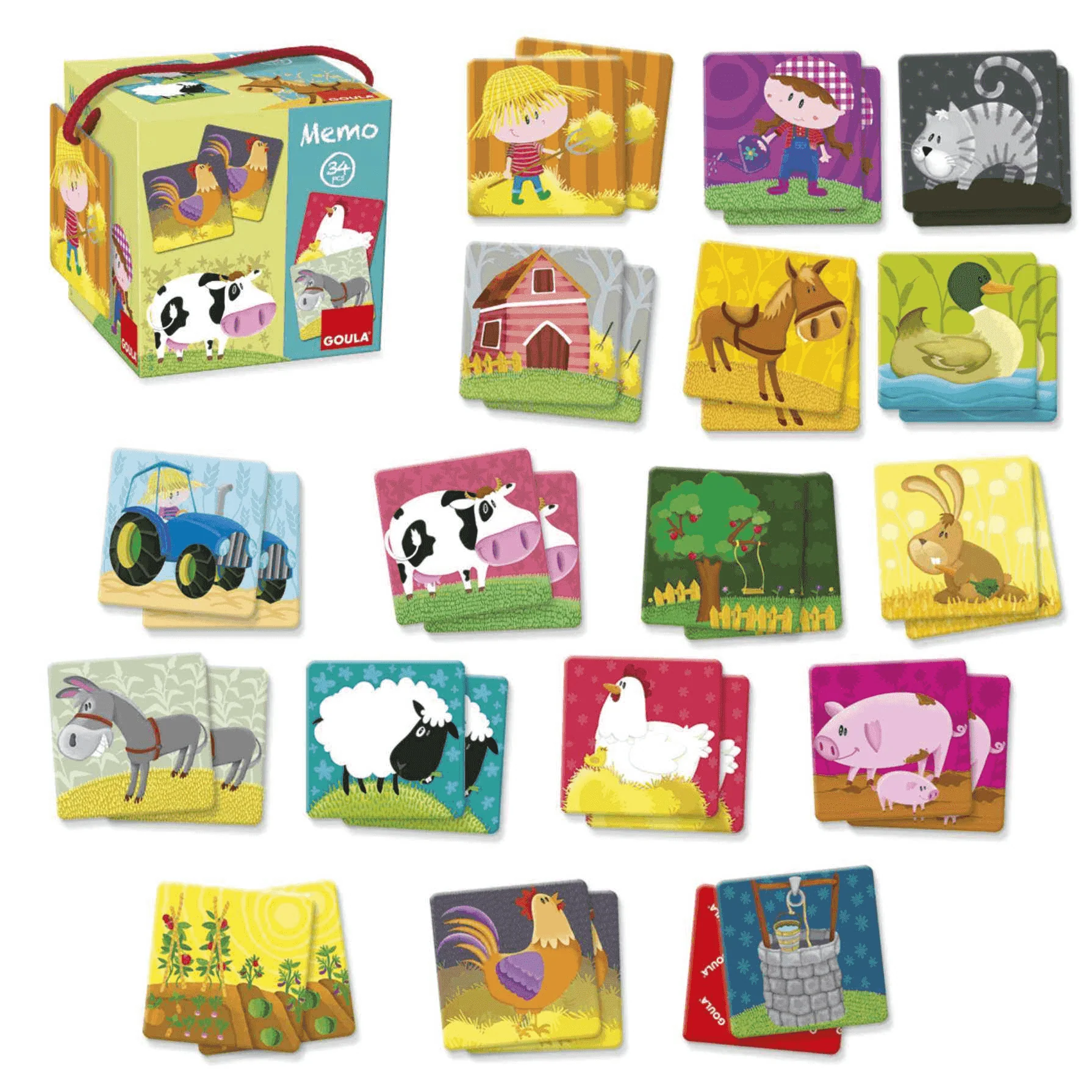 Juego de Memoria Granja - Image 2