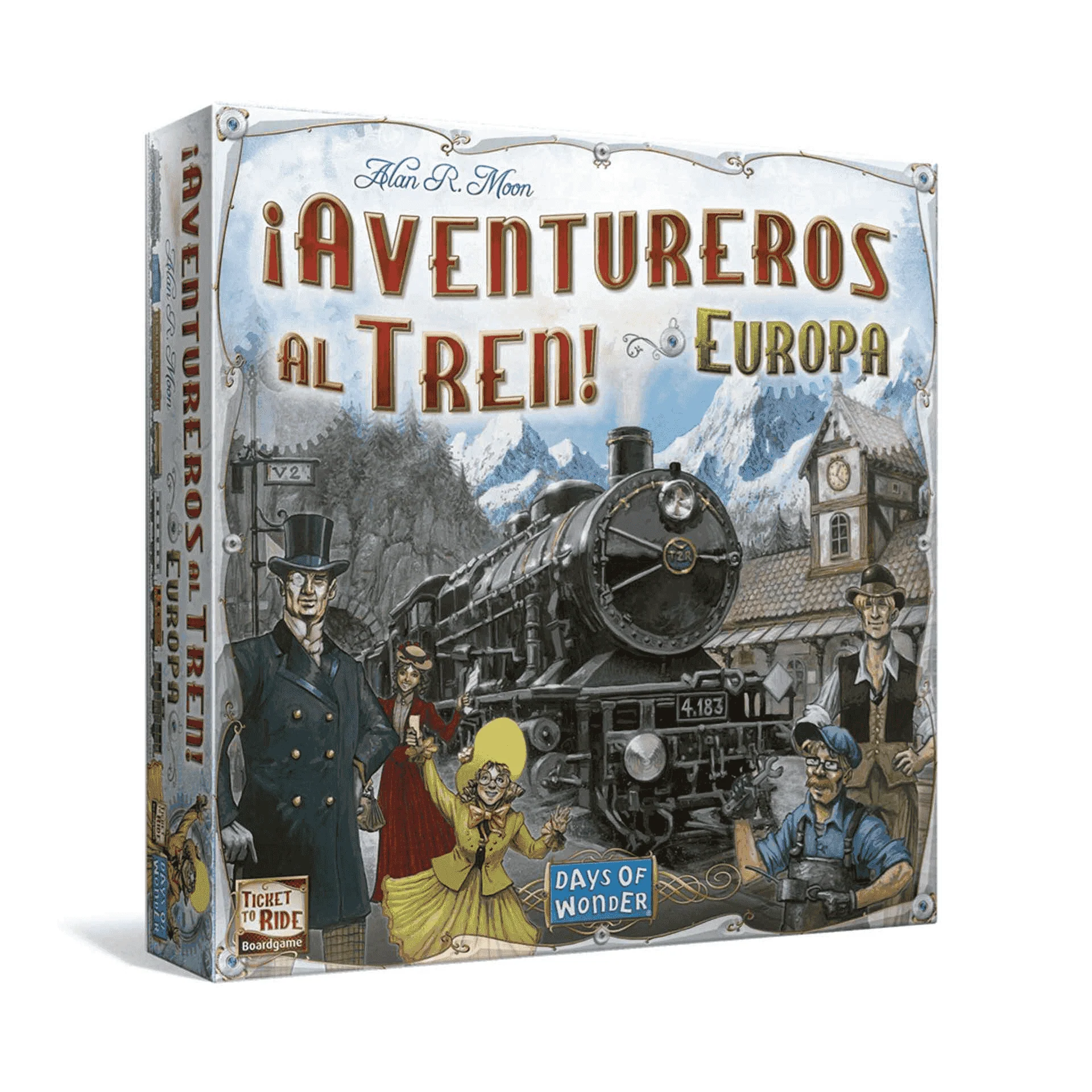 Juego de Mesa Aventureros al Tren Europa
