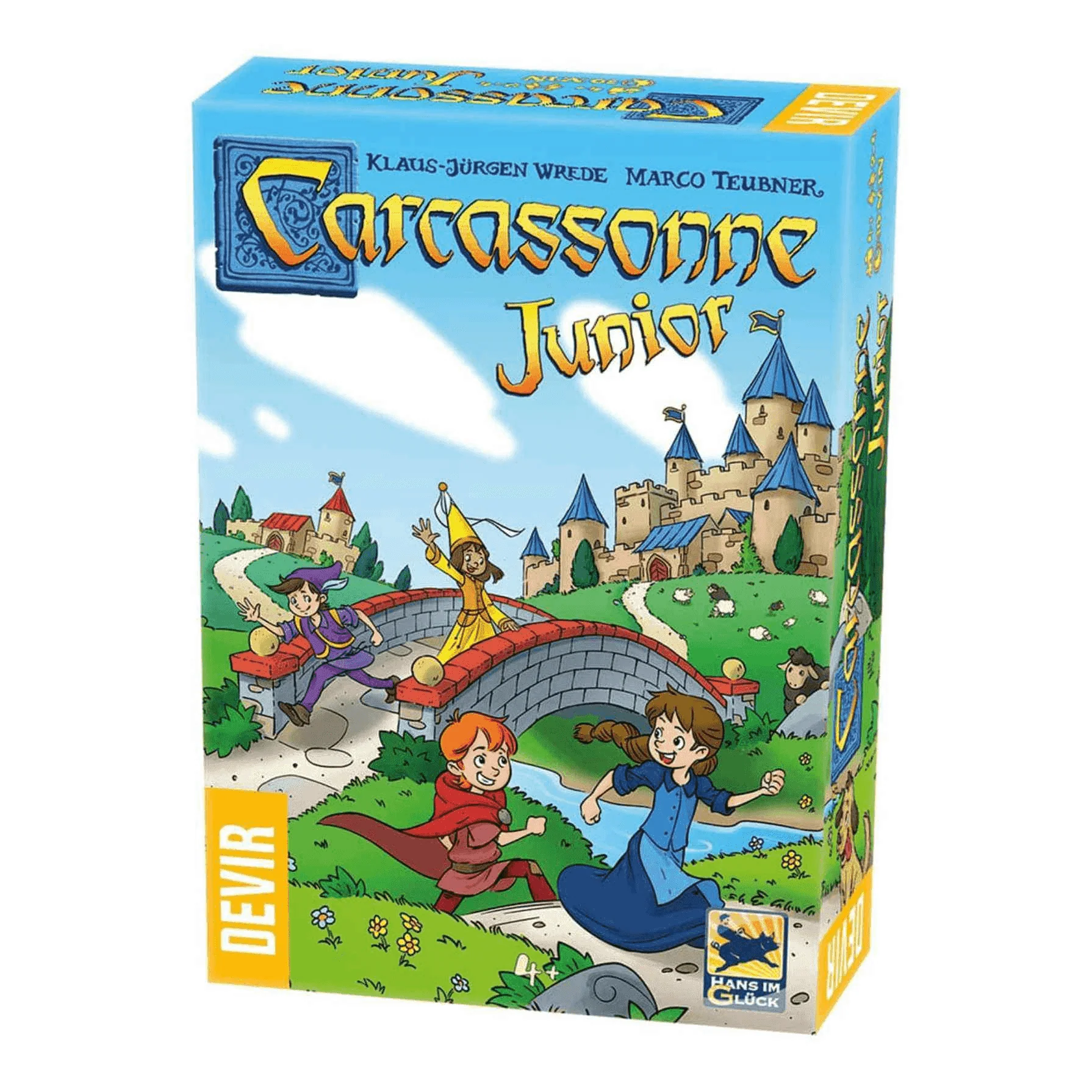 Juego de Mesa Carcassonne Junior Trilingüe