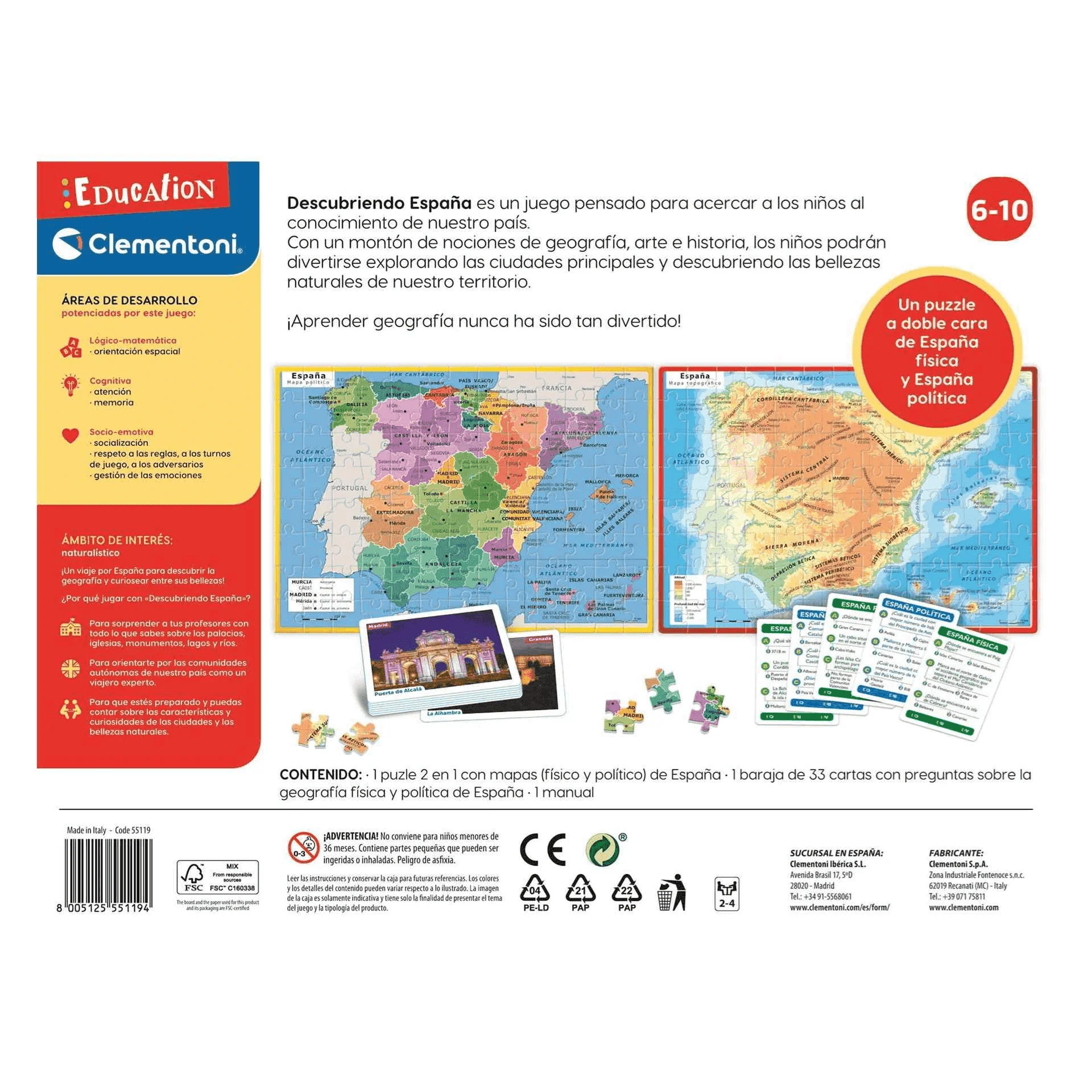 Juego de Mesa Descubriendo España - Image 3