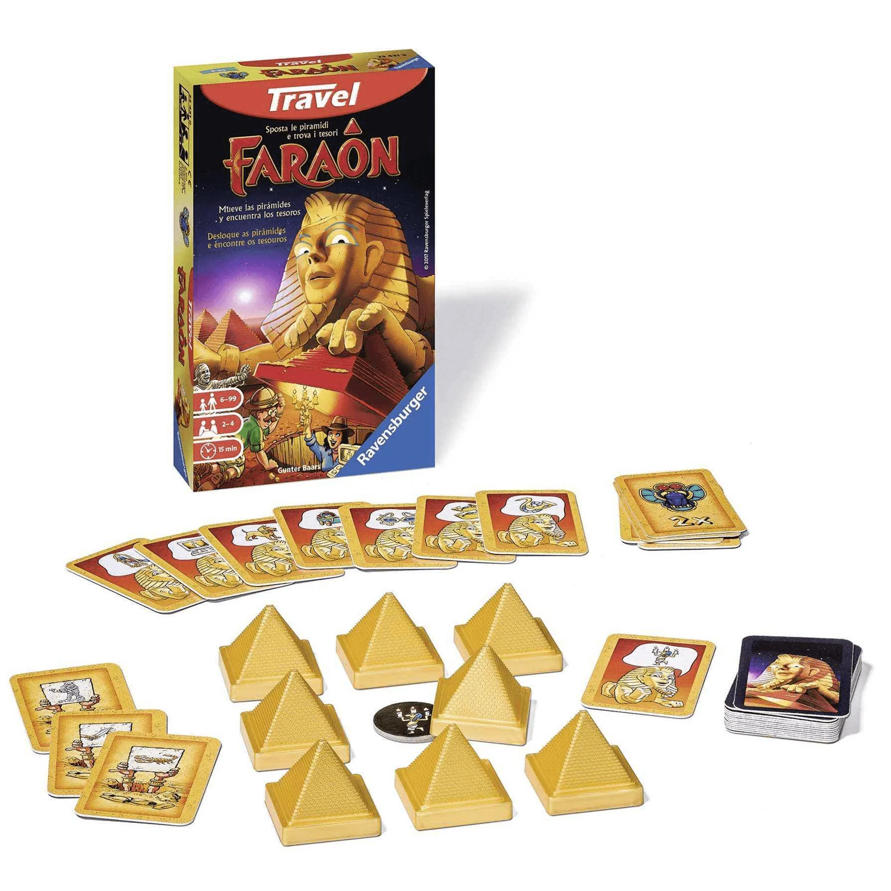 Juego de Mesa Faraón Travel