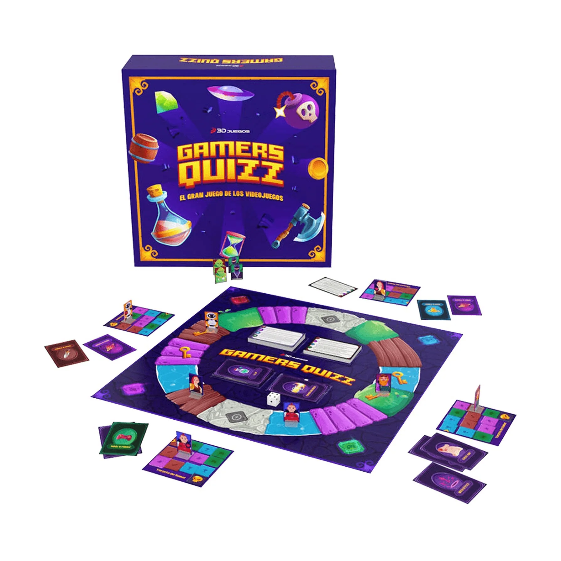 Juego de Mesa Gamers Quizz
