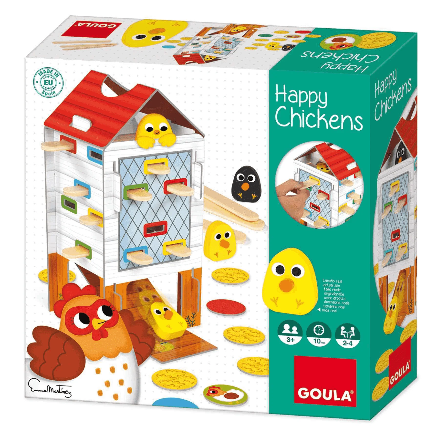 Juego De Mesa Infantil Happy Chicken