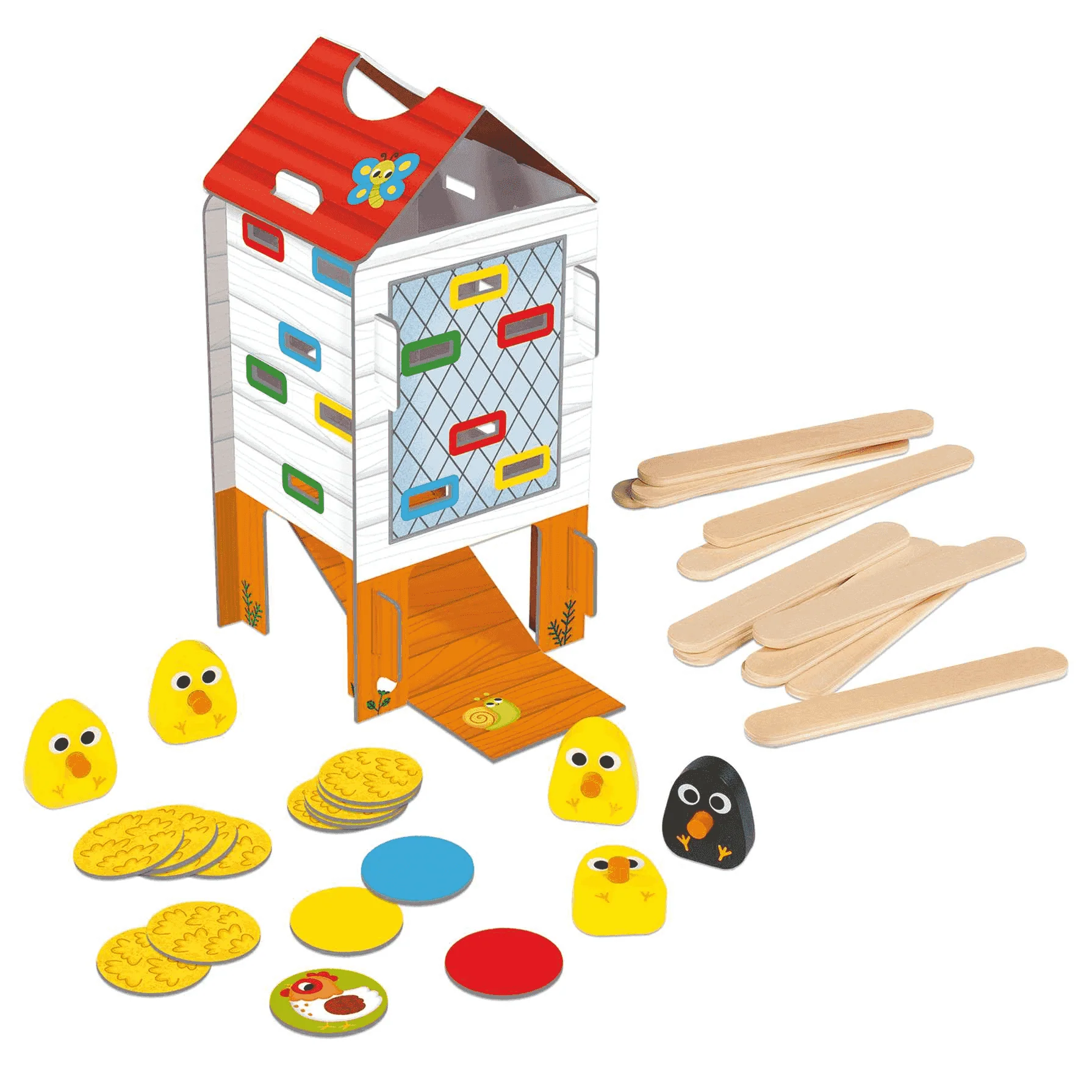 Juego De Mesa Infantil Happy Chicken - Image 2