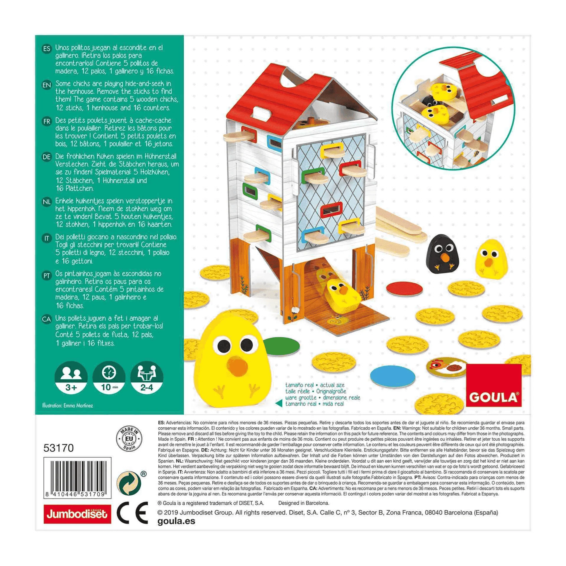 Juego De Mesa Infantil Happy Chicken - Image 5