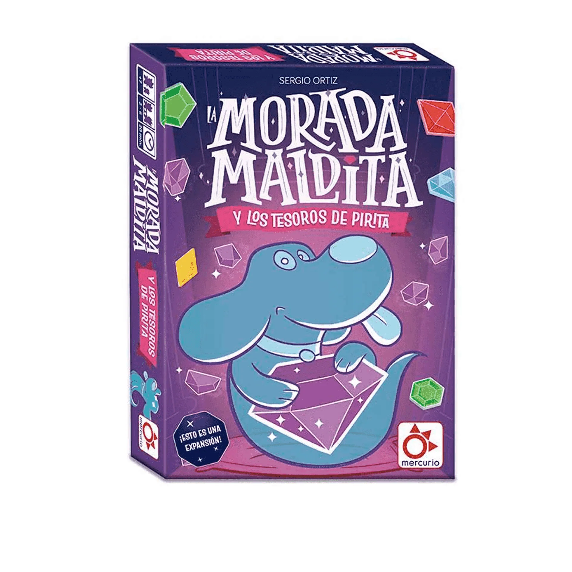 Juego de Mesa La Morada Maldita y Los Tesoros de Pirita Expansión