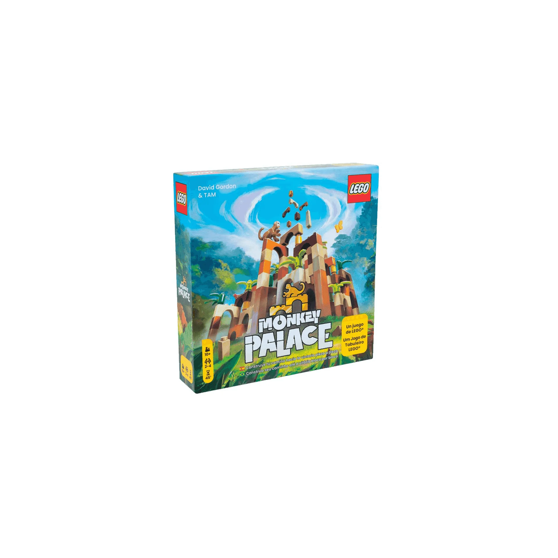 Juego de Mesa Monkey Palace: Construye el Palacio del Mono