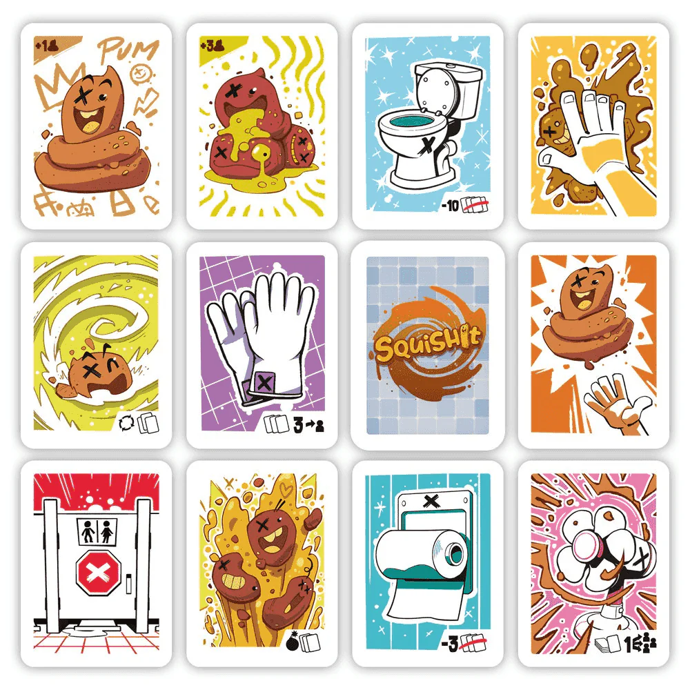 Juego de Mesa Squishit Juego de Cartas Divertido y Familiar +8 años - Image 5