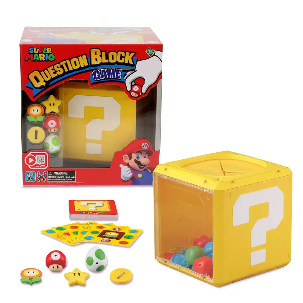 Juego de mesa Super Mario Question Block Game