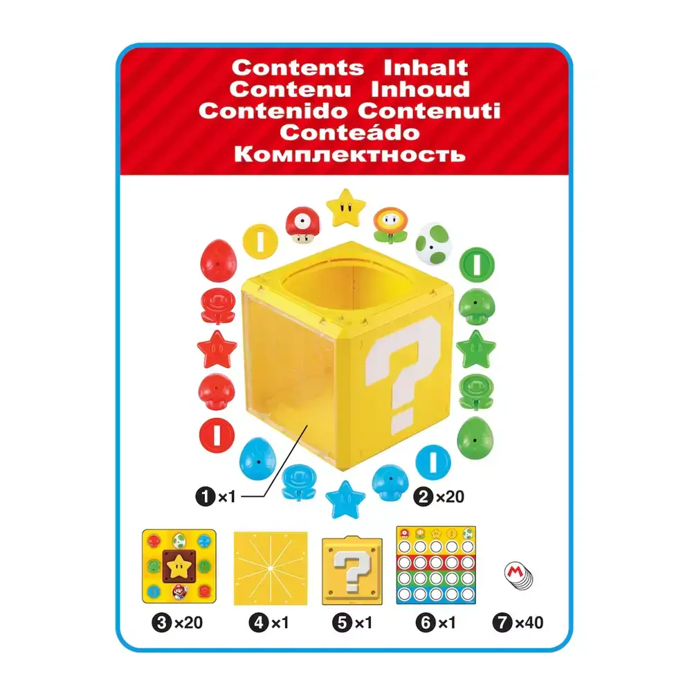 Juego de mesa Super Mario Question Block Game - Image 4