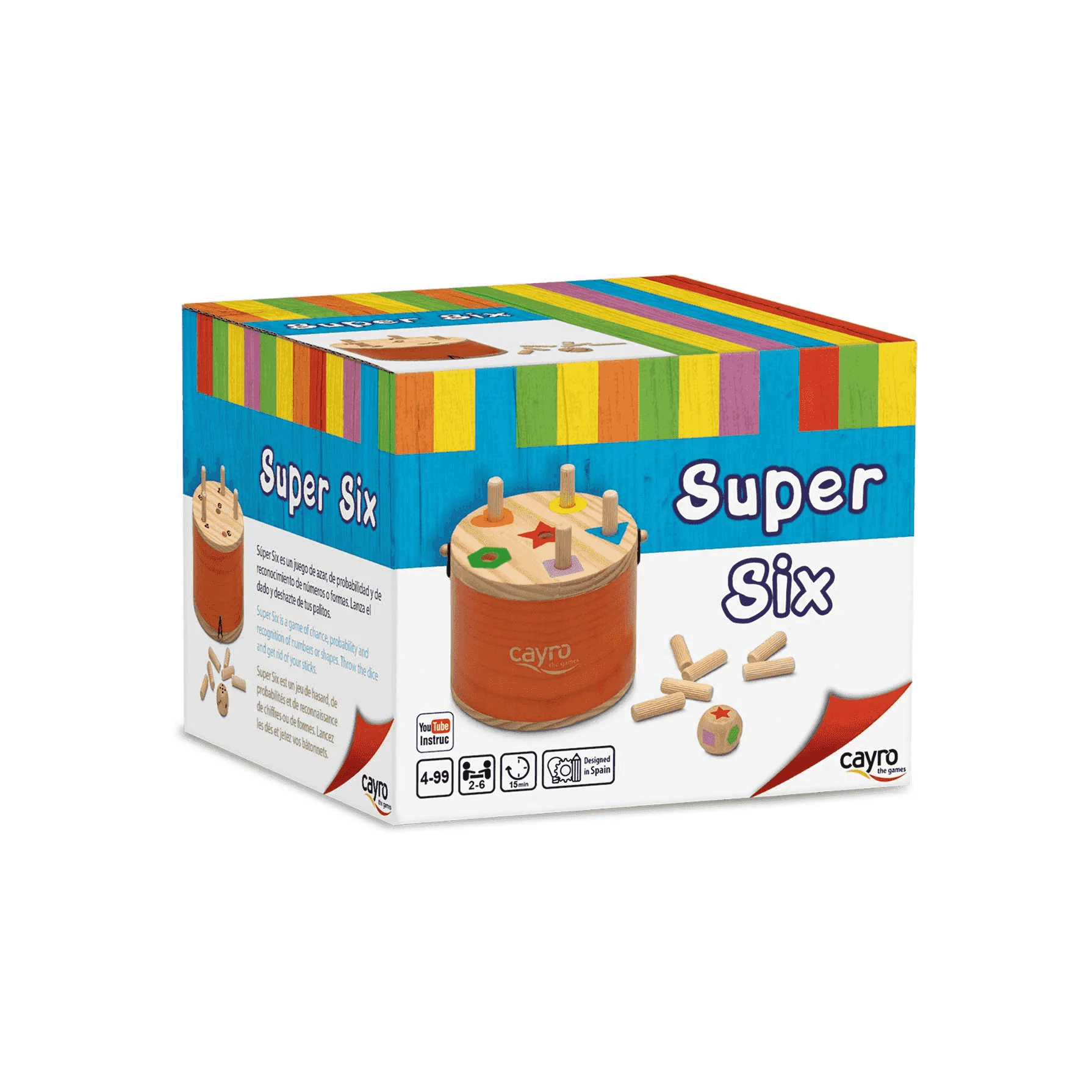 Juego de Mesa Super Six