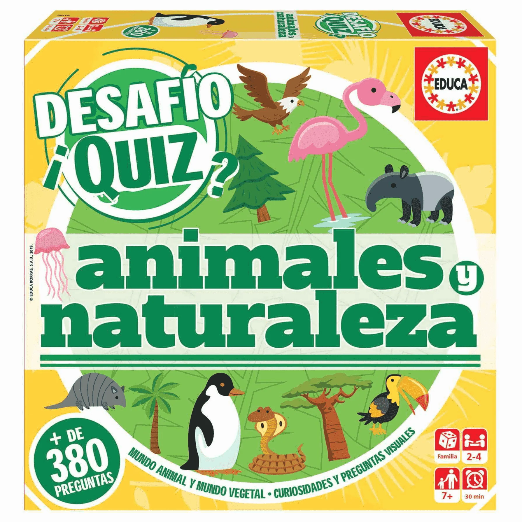 Juego Desafío Quiz Animales y Naturaleza