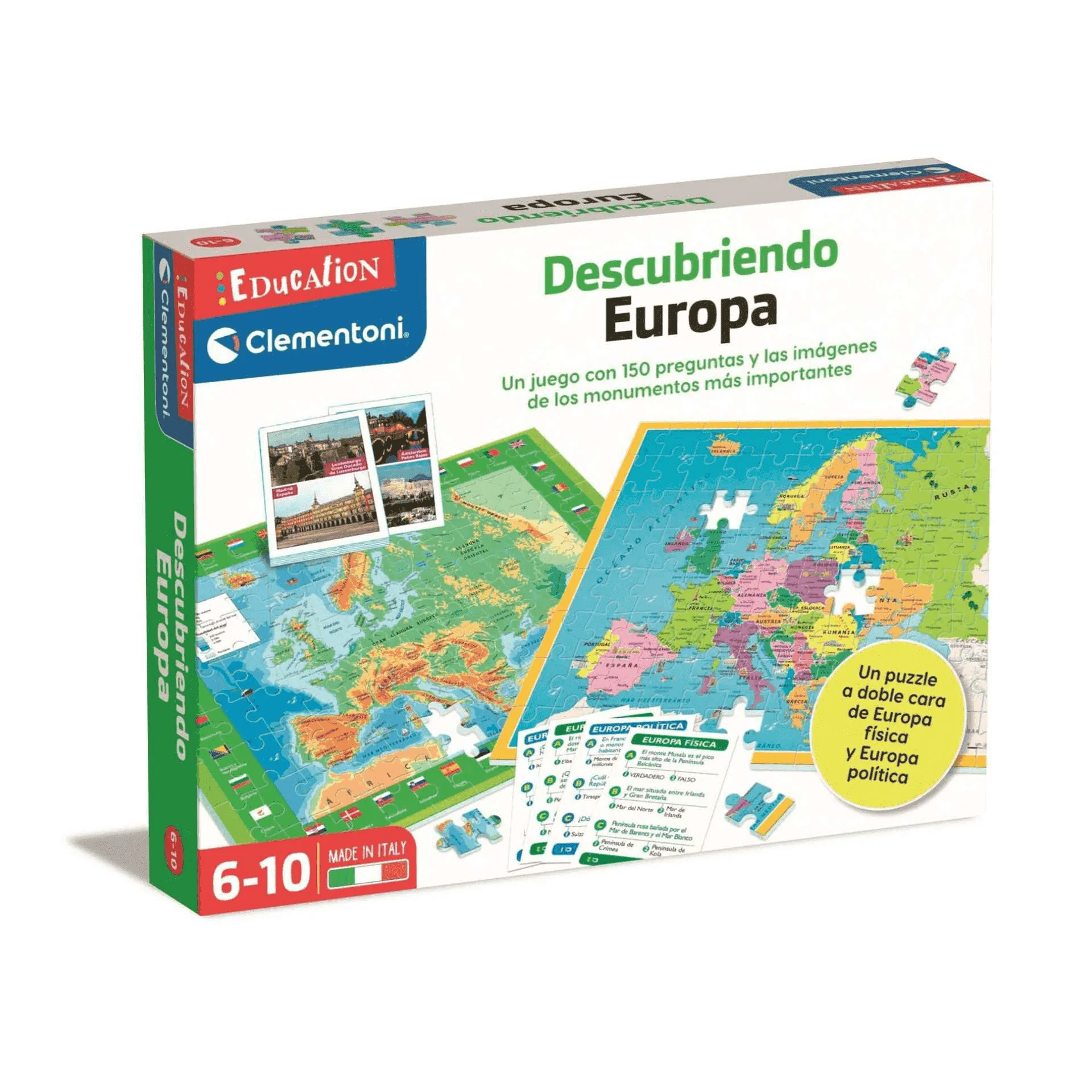 Juego Descubriendo Europa