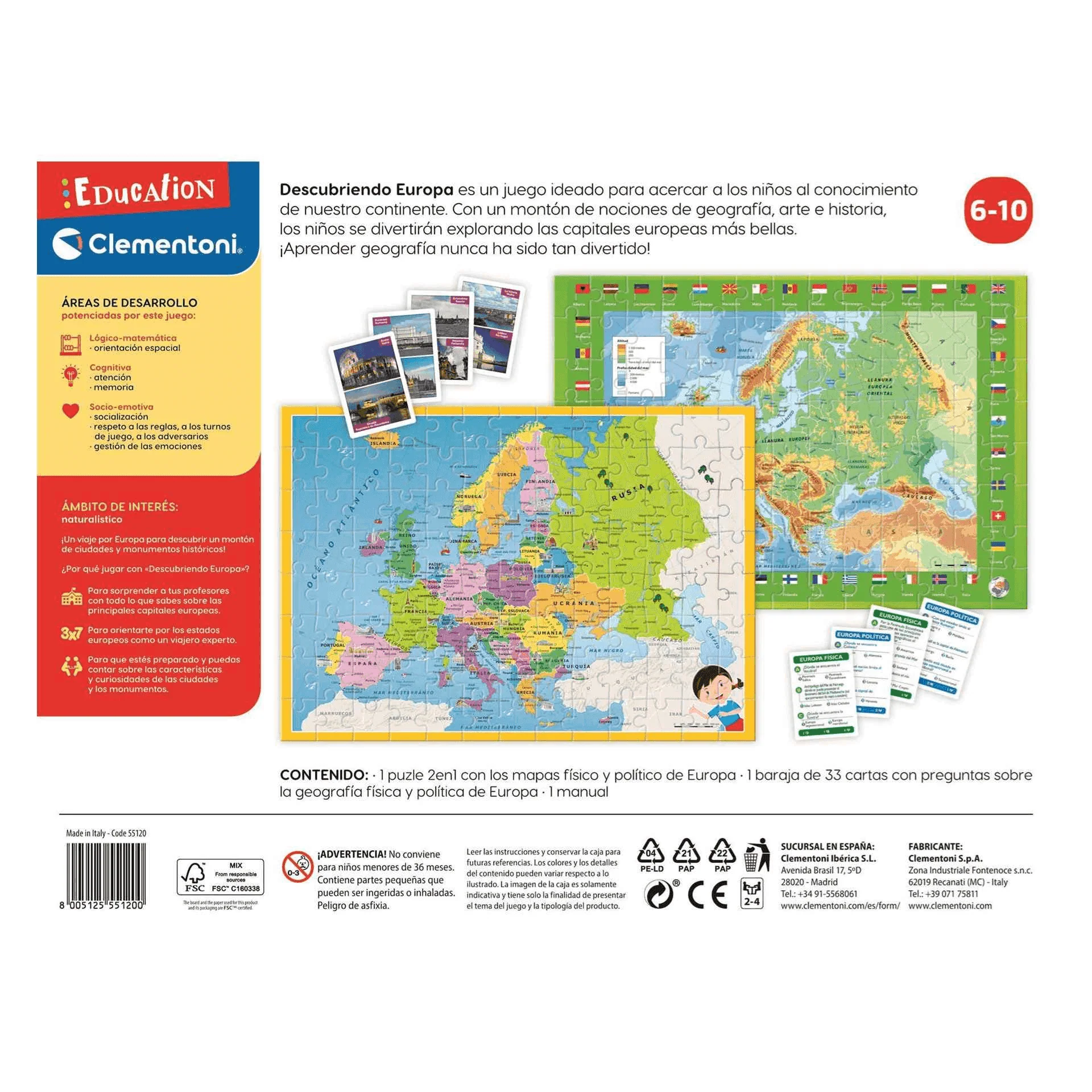 Juego Descubriendo Europa - Image 3