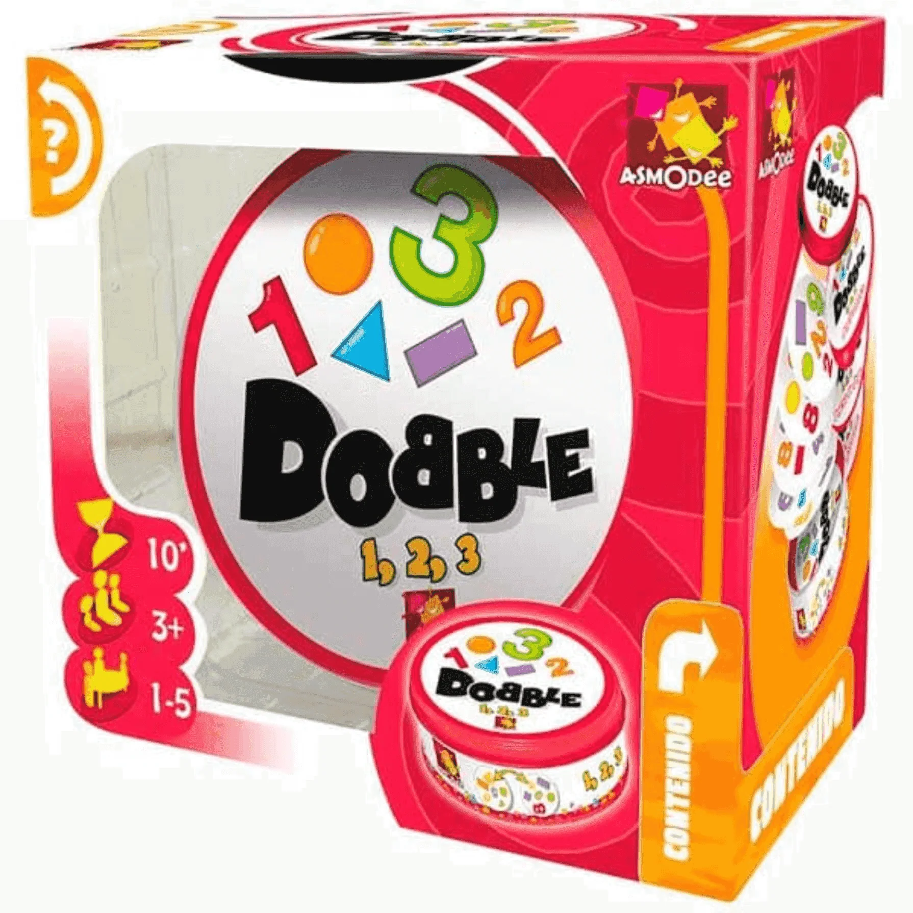 Juego Dobble Formas y Números