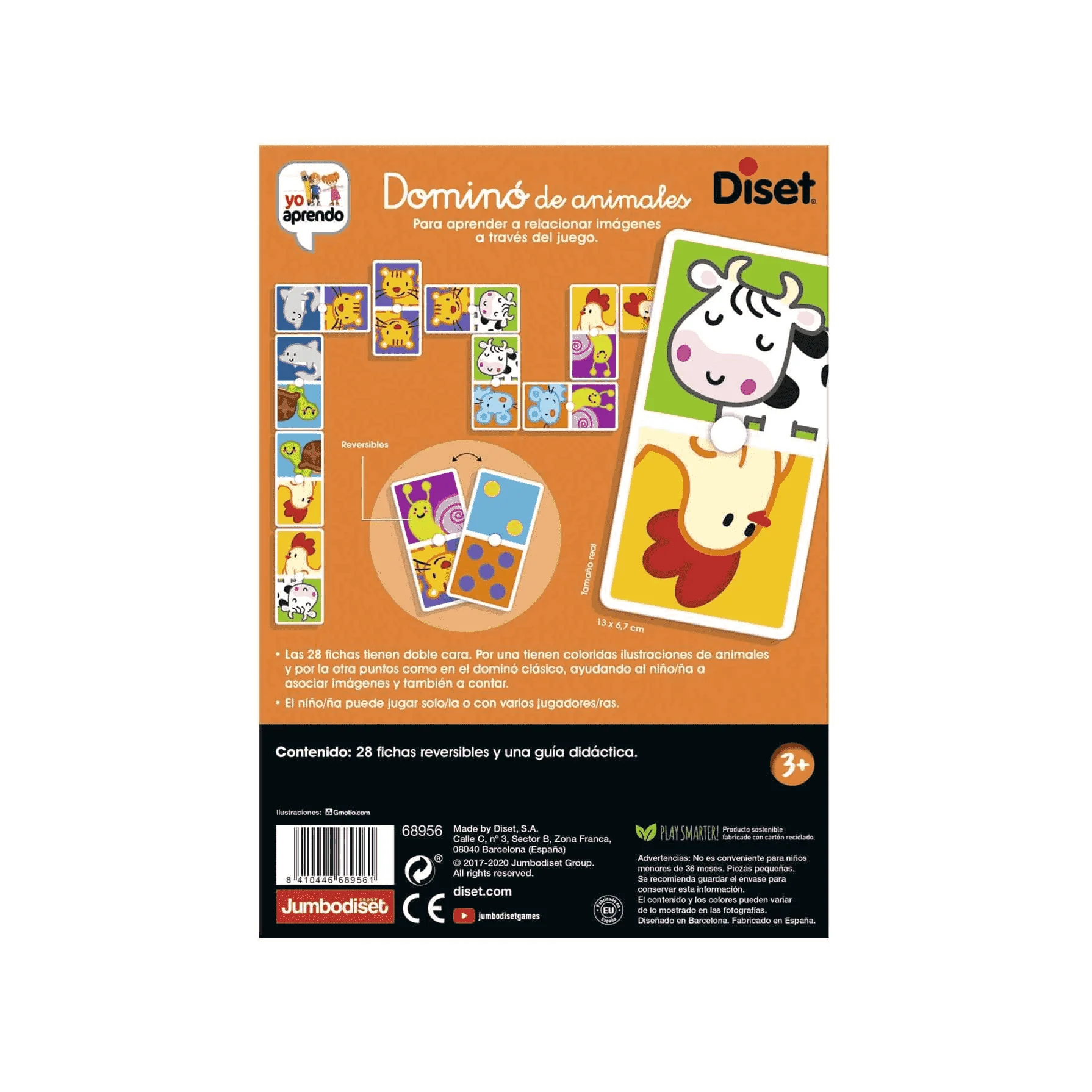 Juego Domino Animals | Juguete Infantil - Image 5