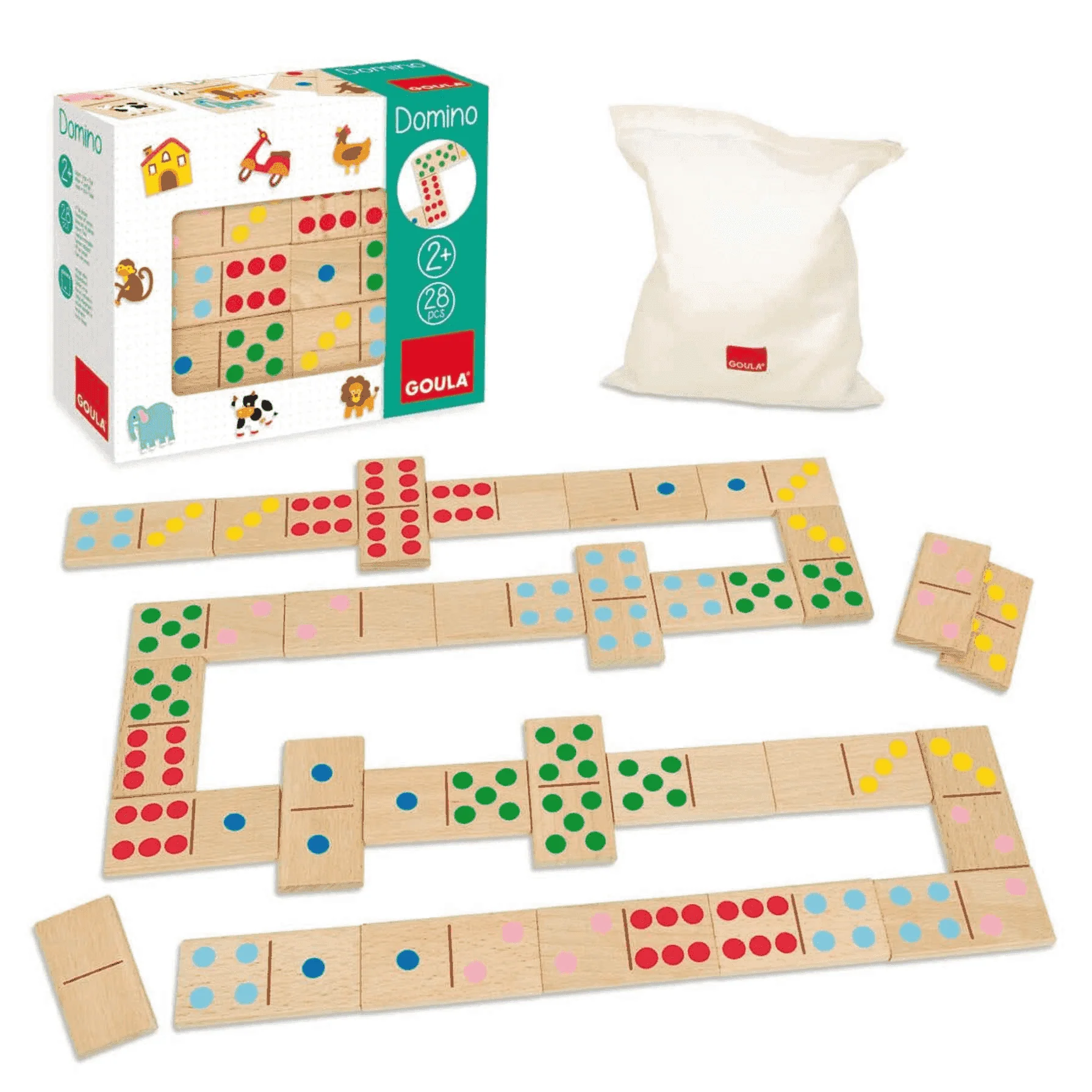 Juego Dominó Topycolor | Juguete de Madera - Image 2