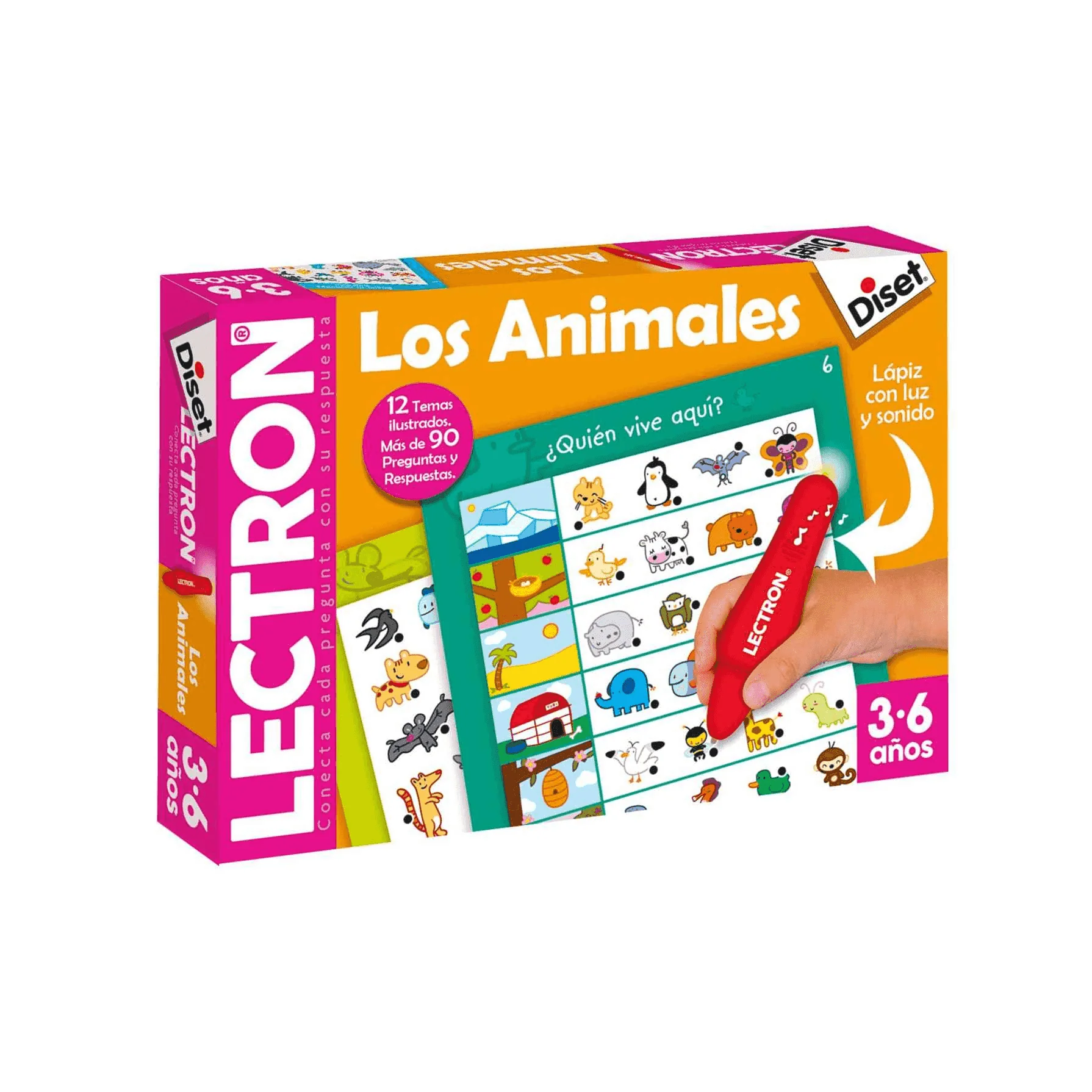 Juego Educativo Lectron Los Animales