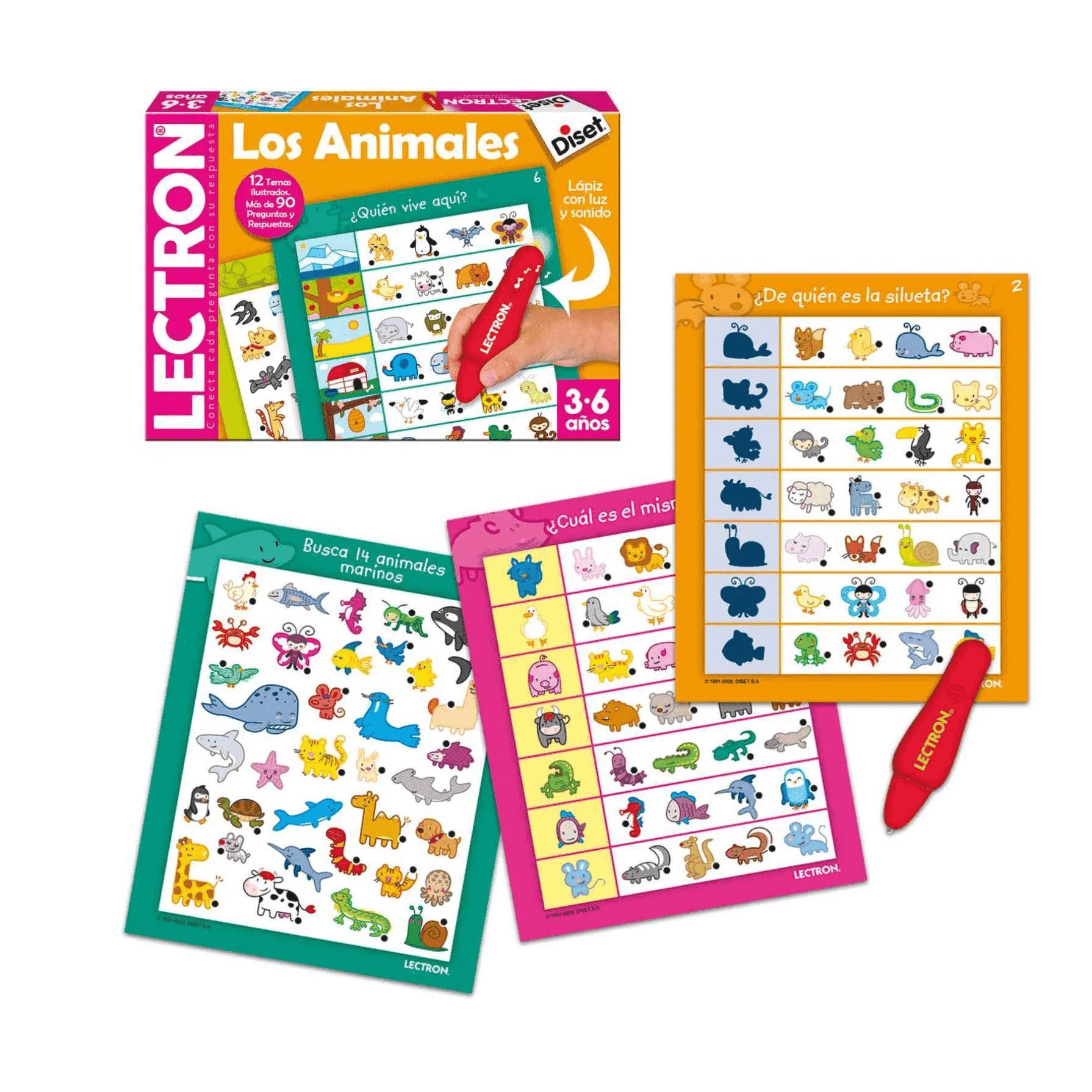 Juego Educativo Lectron Los Animales - Image 2