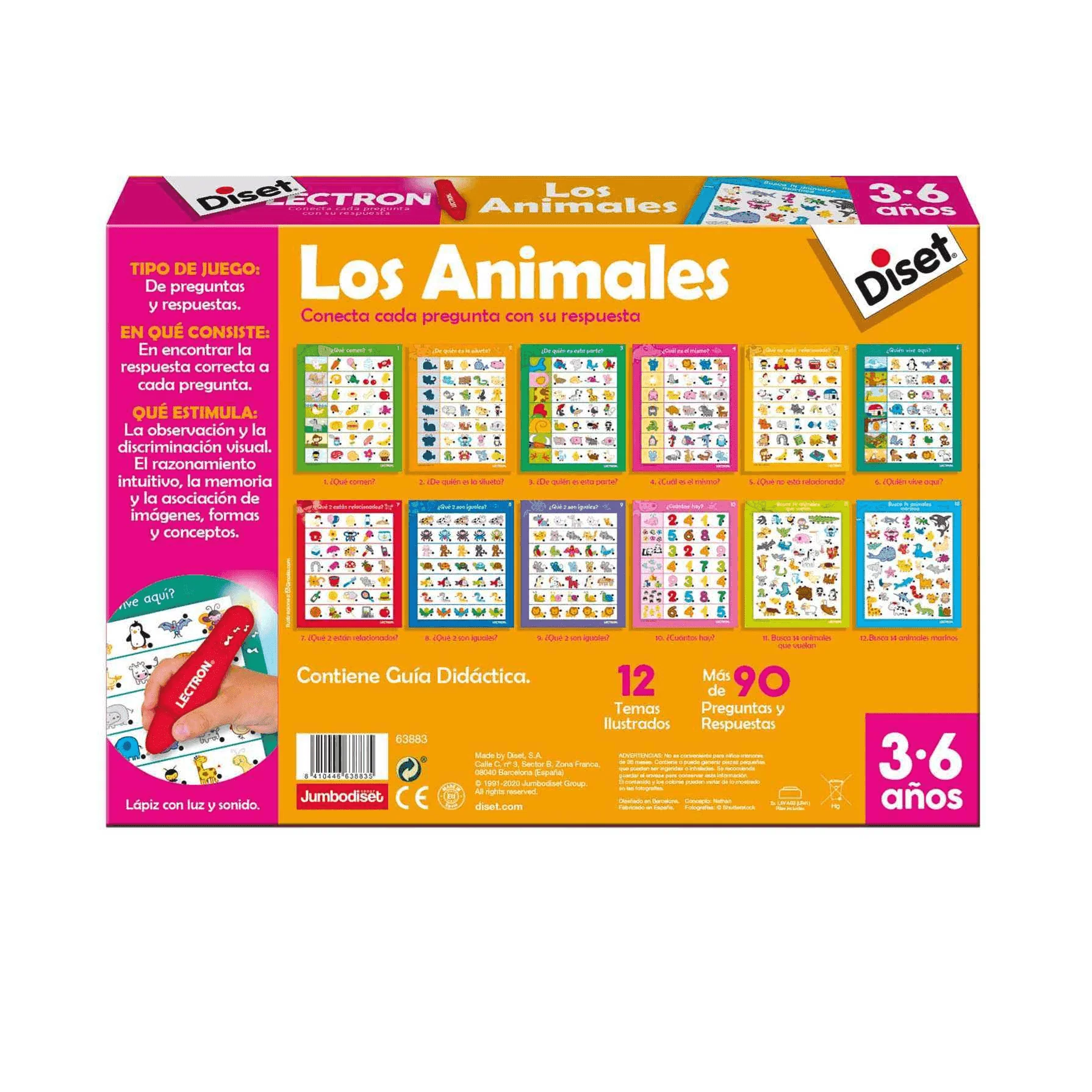 Juego Educativo Lectron Los Animales - Image 6