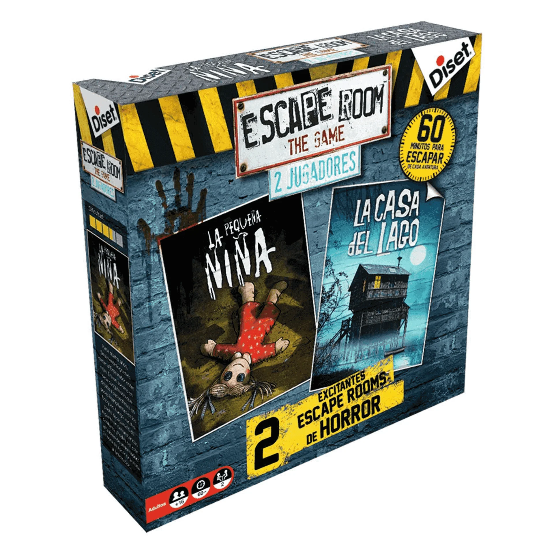 Juego Escape Room 2 Jugadores con Aventuras de Terror