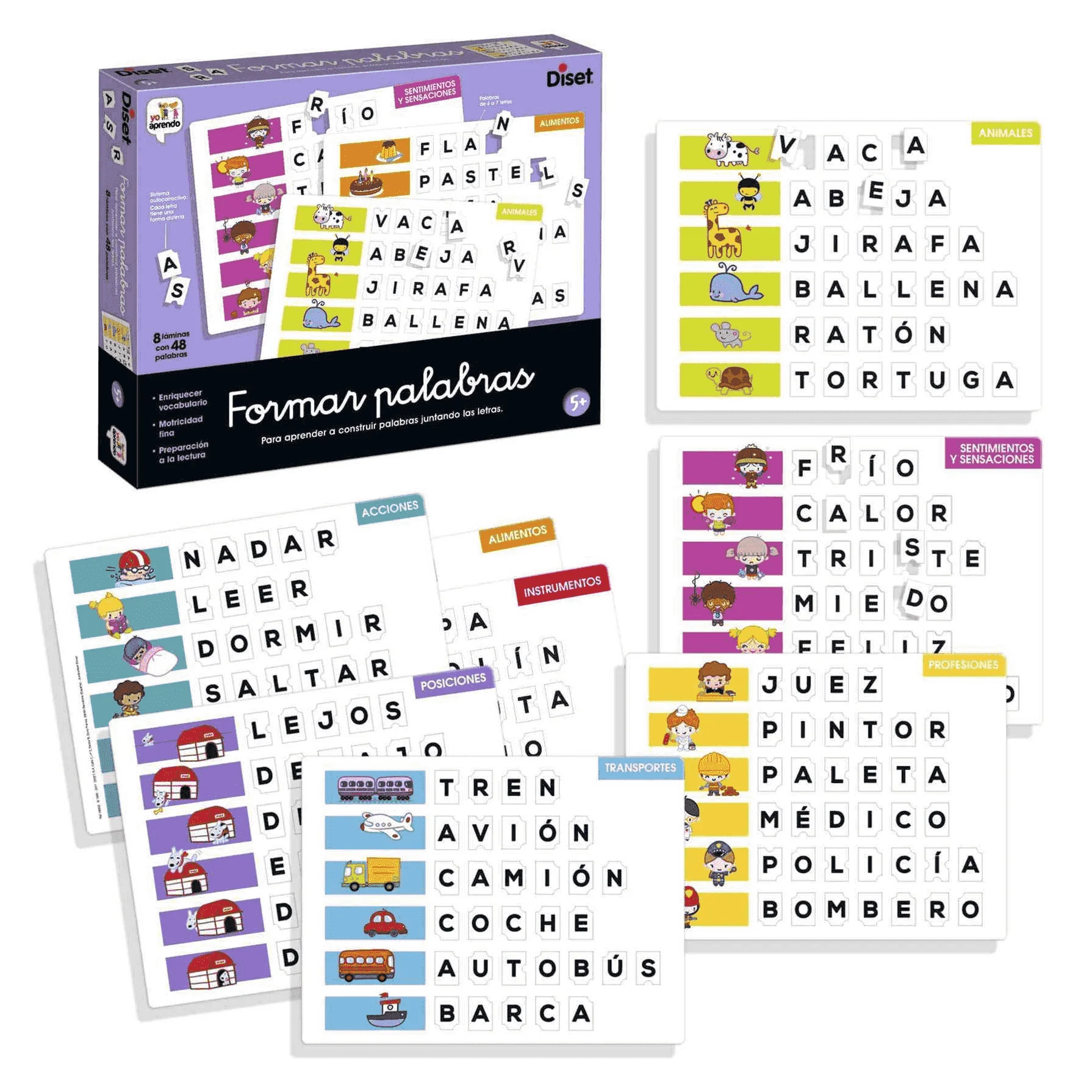 Juego Formar Palabras | Juguete Didáctico - Image 3