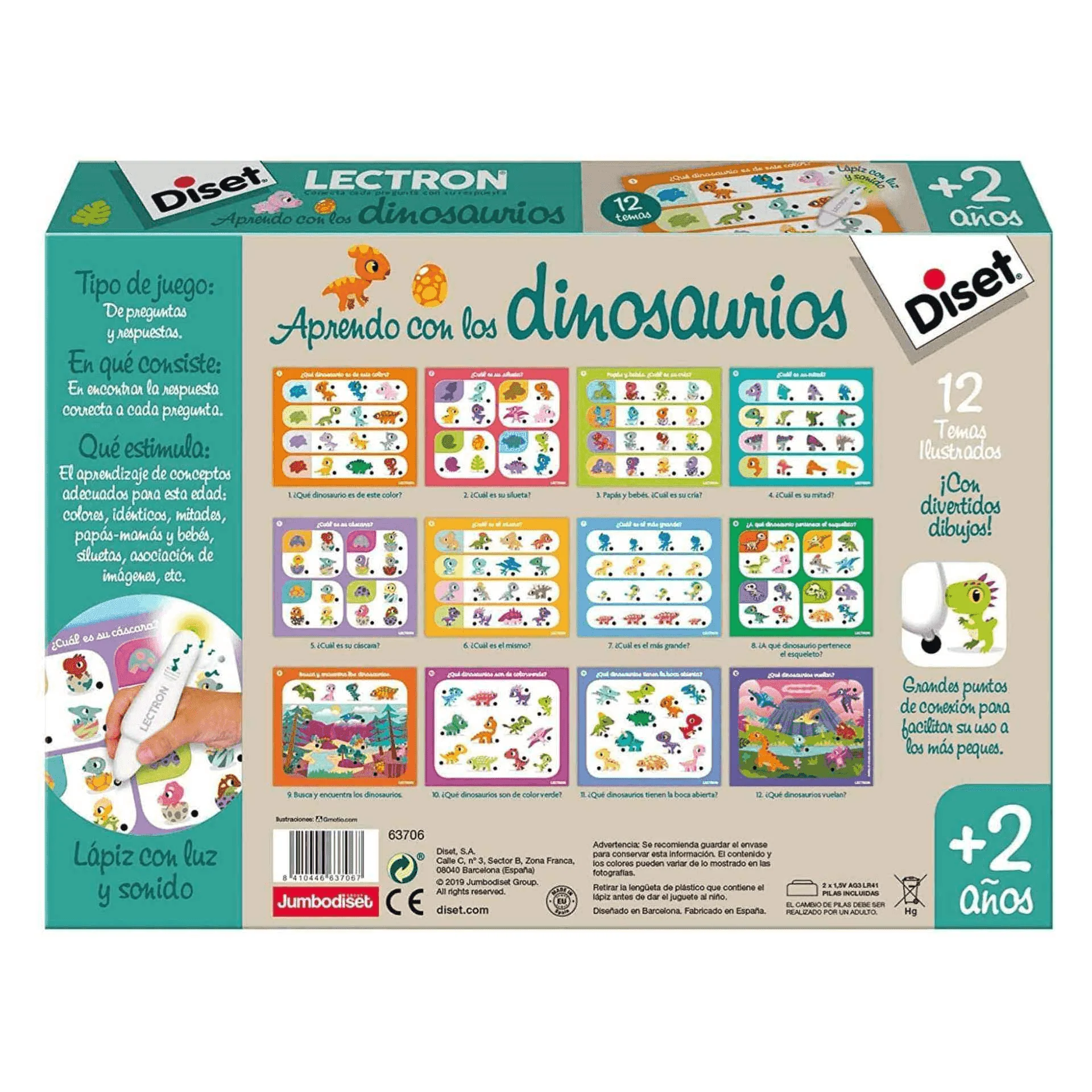 Juego Lectron Dinosaurios - Image 7
