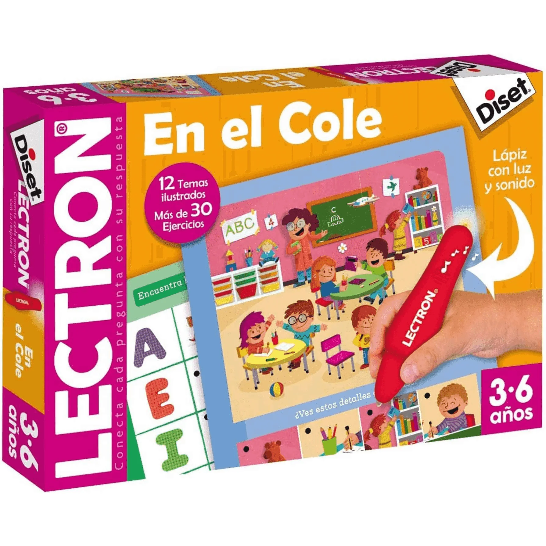 Juego Lectron En El Cole