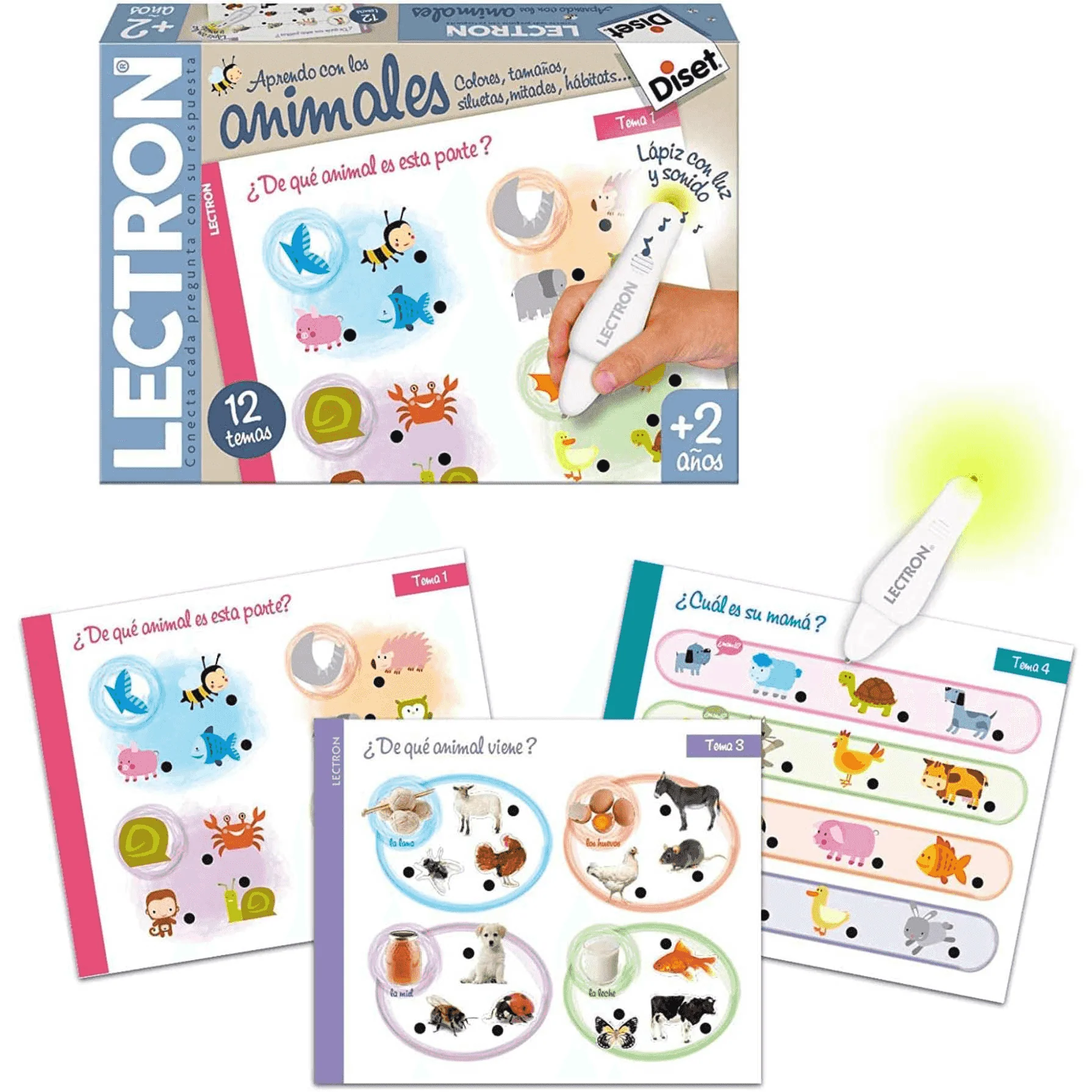 Juego Lectron Lápiz Aprendo con los Animales - Image 4