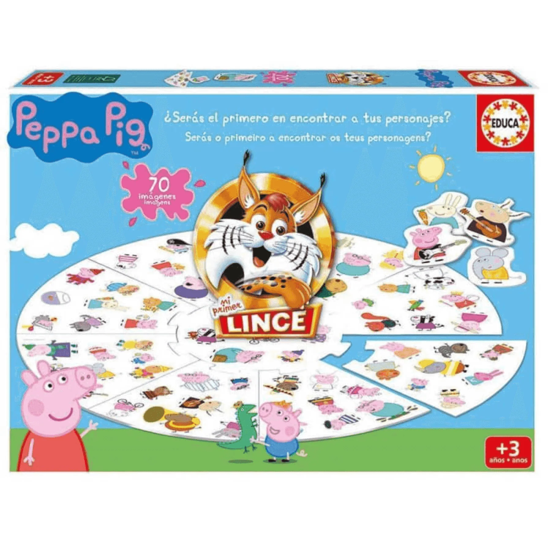 Juego Lince Peppa Pig