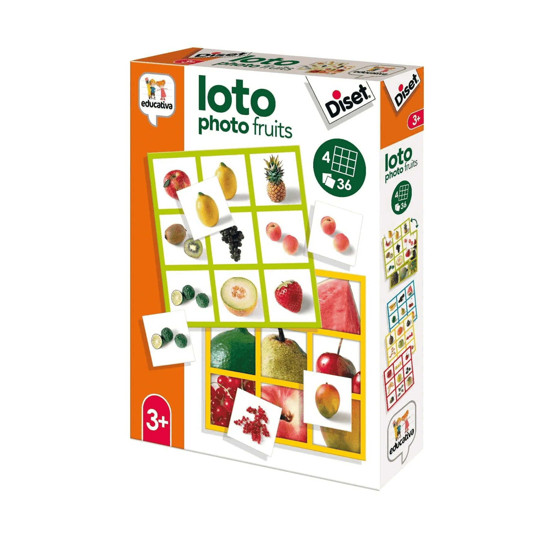 Juego Loto Photo Fruits