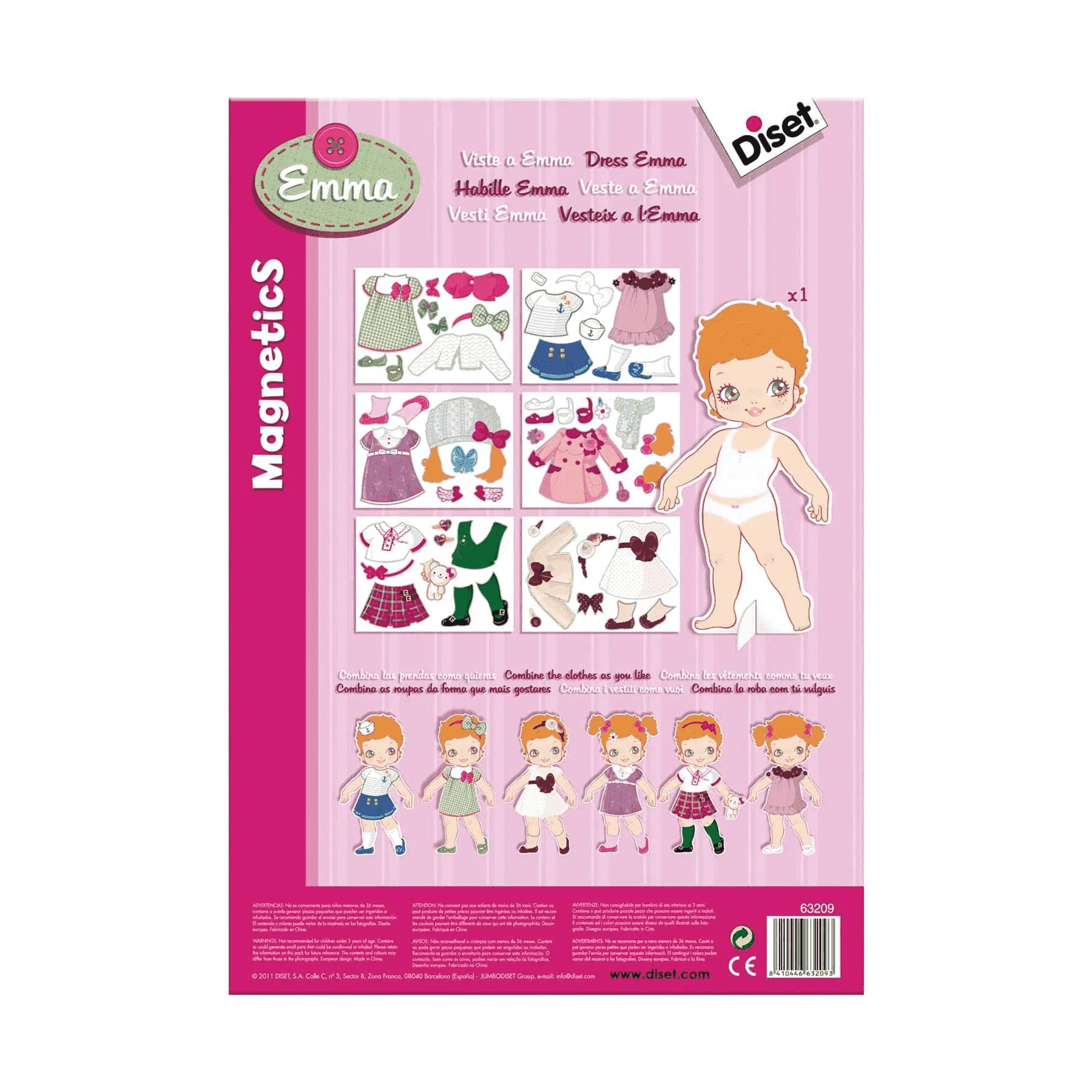 Juego Magnetics Viste a Emma - Image 3