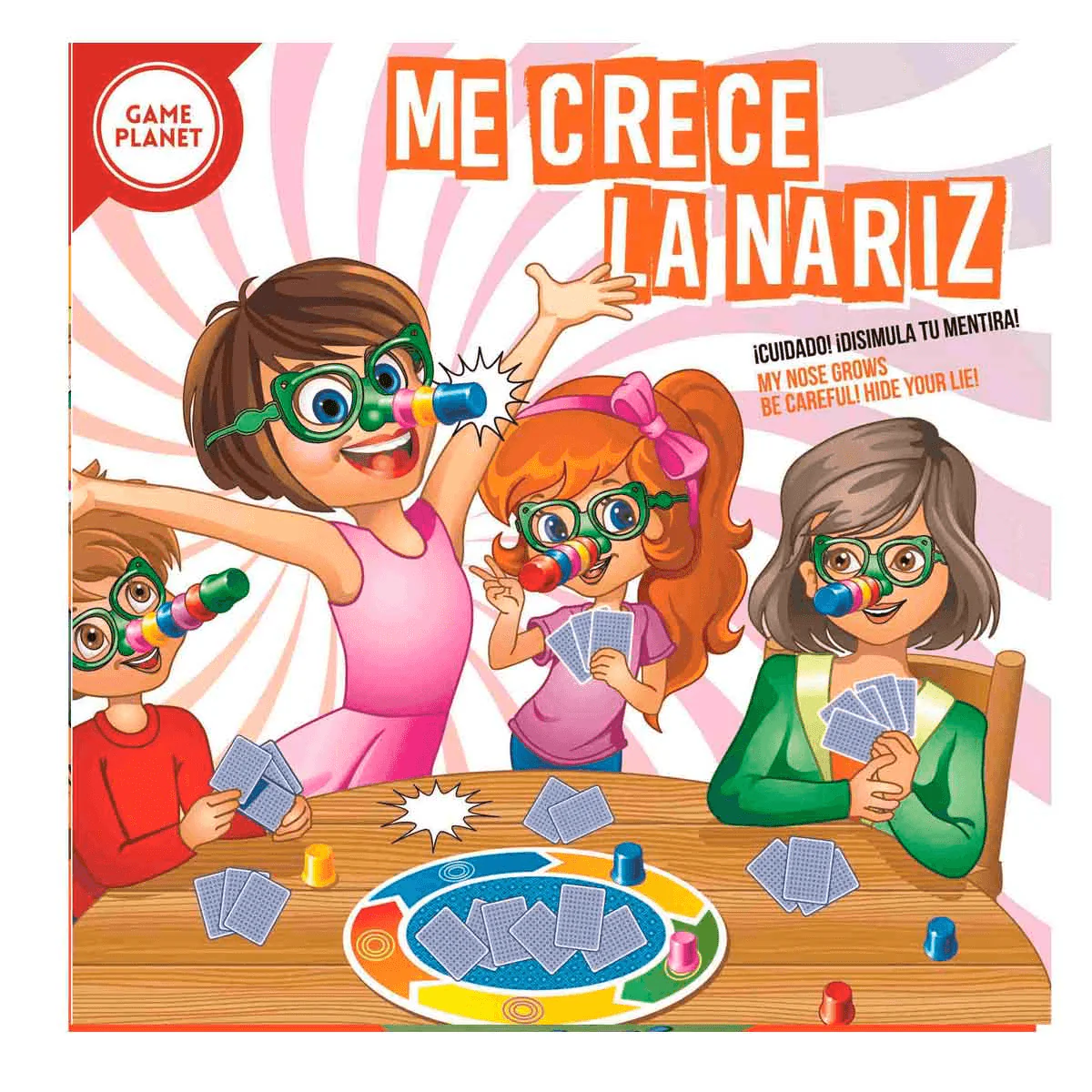 Juego Me crece la nariz Game Planet