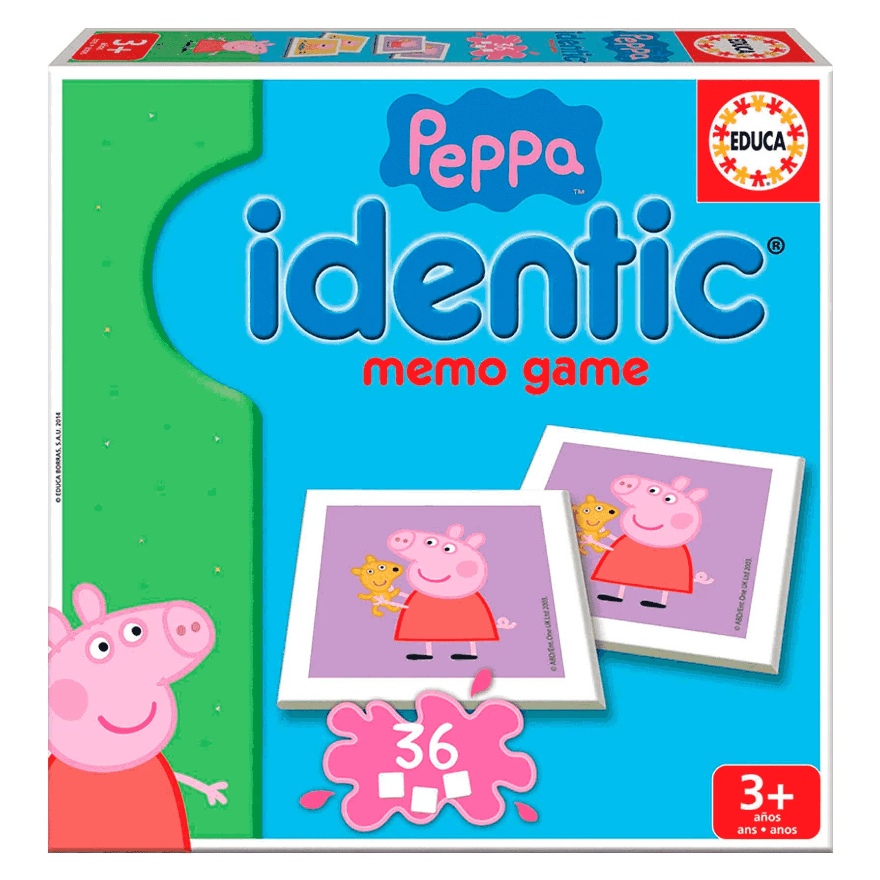 Juego Memoria Identic Peppa Pig