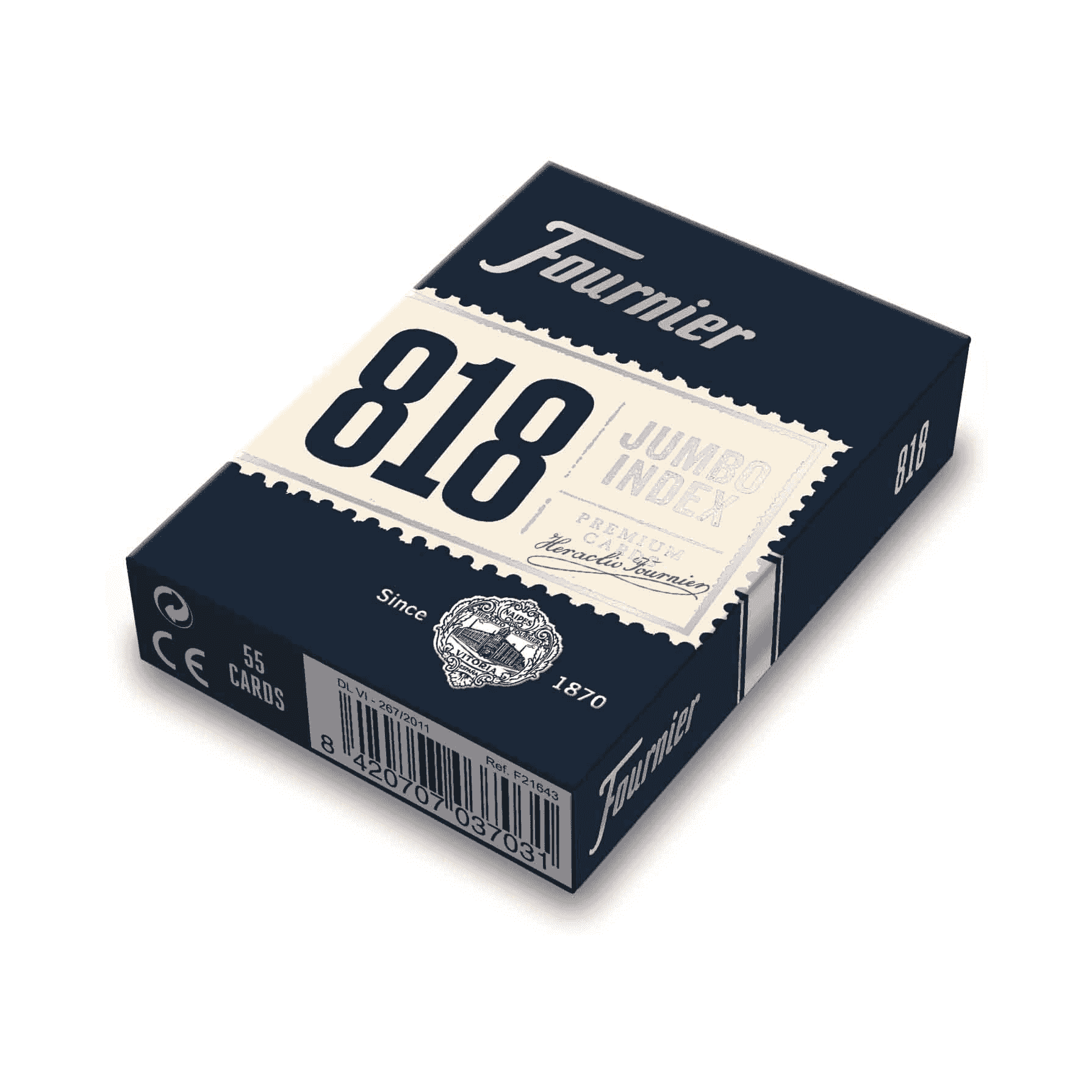 Juego Póker Inglés 55 Cartas