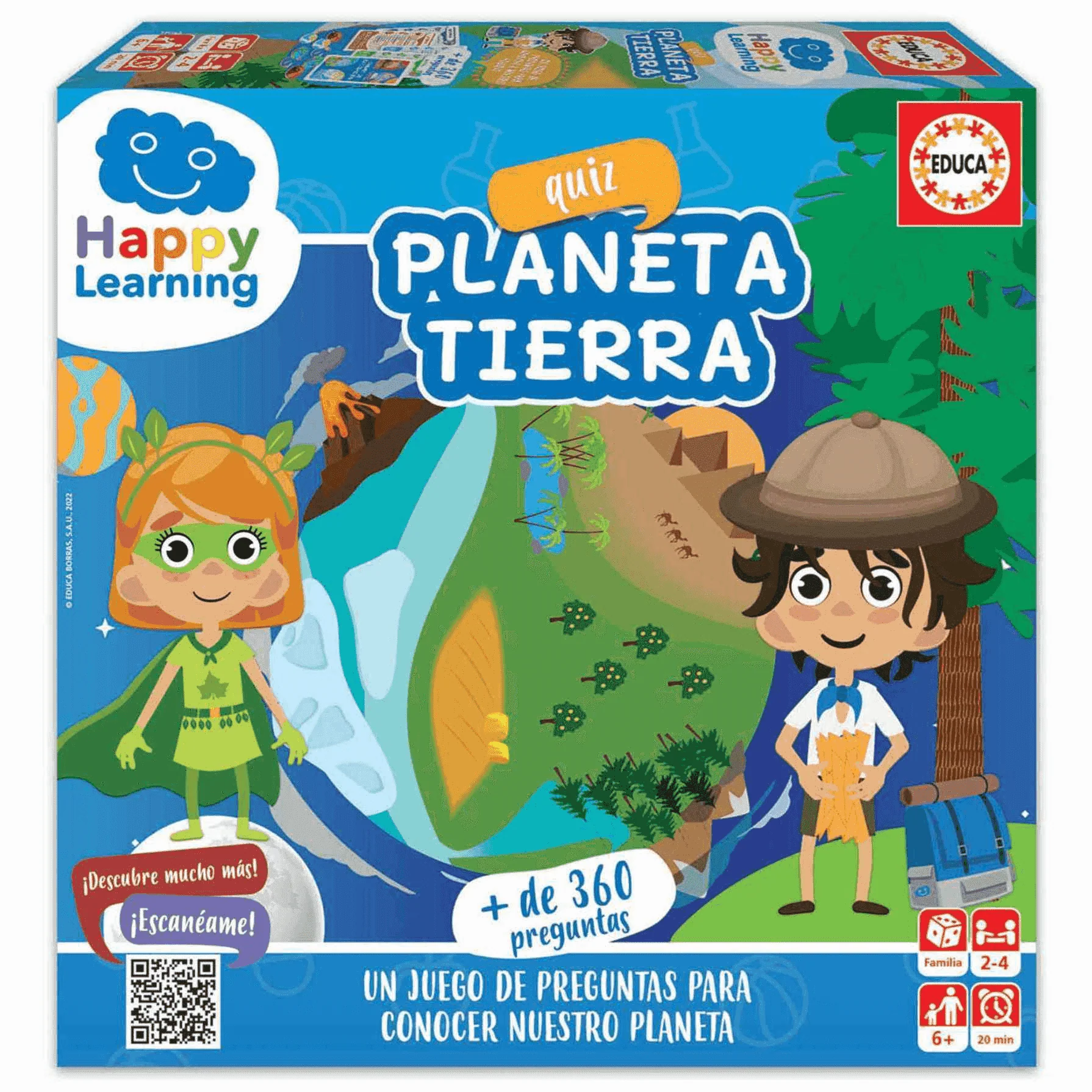 Juego Quiz La Tierra Happy Learning
